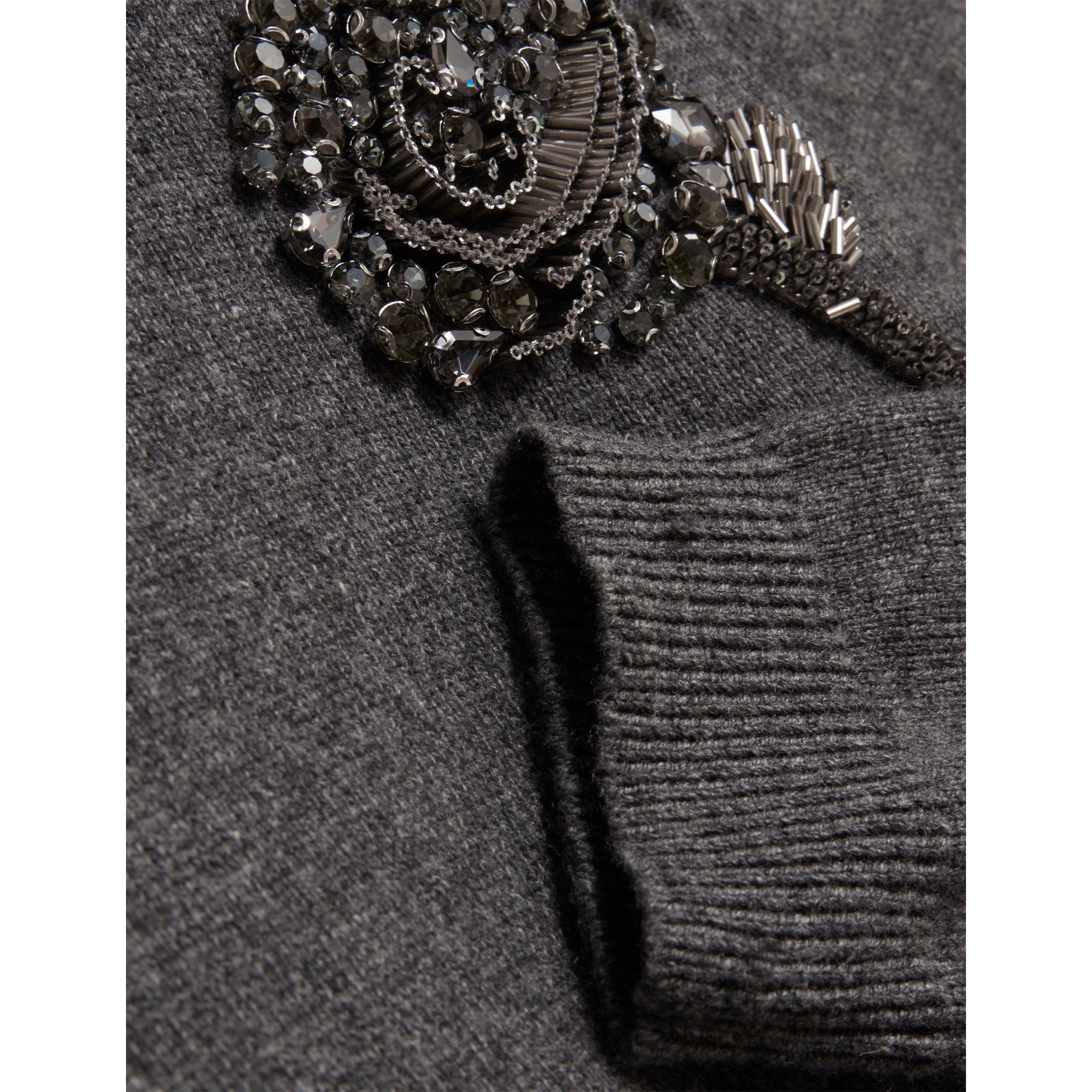Grey-Marl - Ted Baker - Ted Wool Blend Jumpe Ld64 - 6