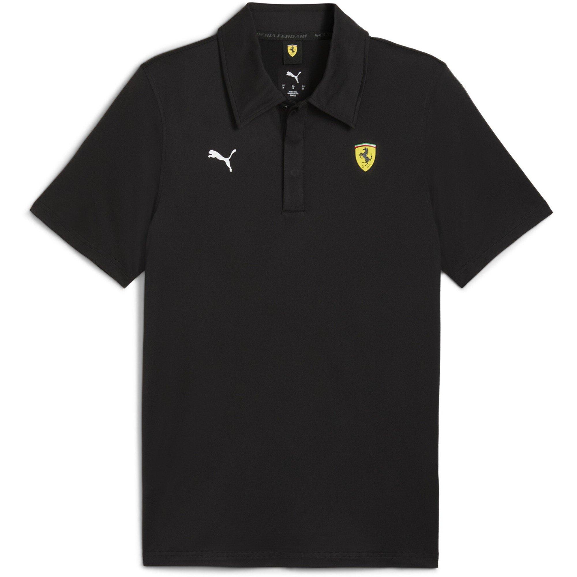 Puma Men's Ferrari Sportswear Cloudspun Short Sleeve Polo
