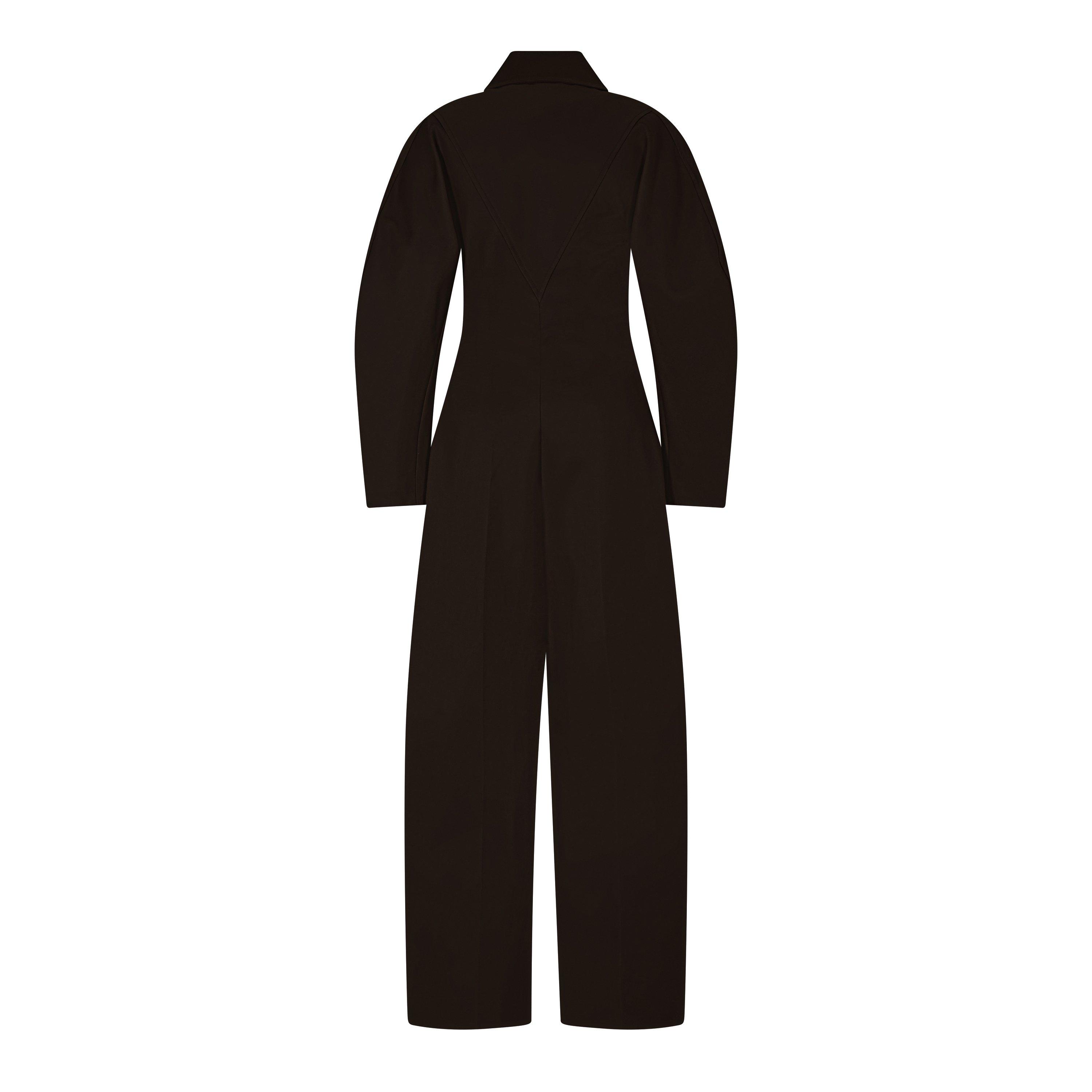 Dark Olive - Bottega Veneta - Women's Structured Jumpsuit - 2