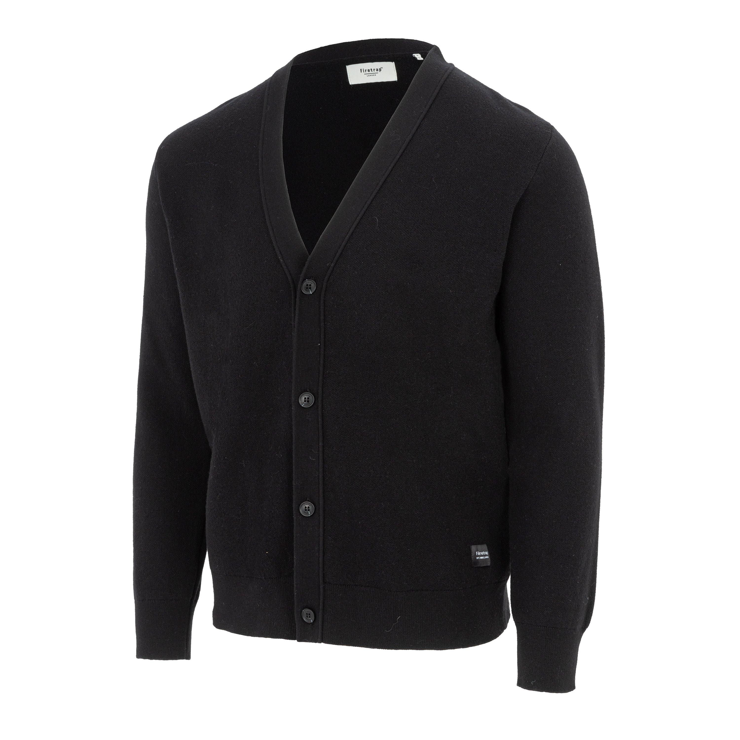 Sort - Firetrap - button cardigan men - 3