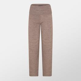 Missy Empire Knit Fold Over Waist Flare Trousers