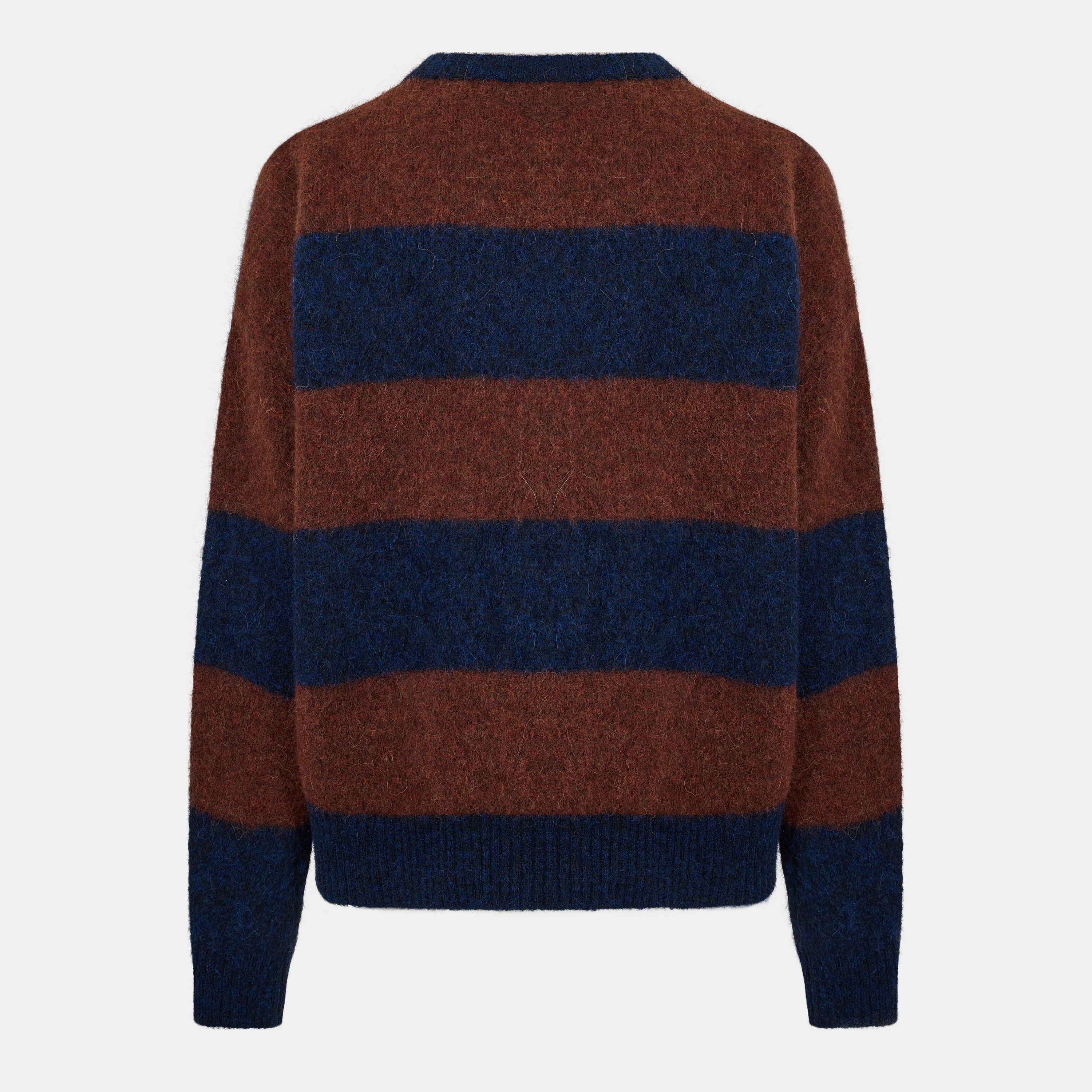 Wine-Coloured - Weekend Max Mara - Women's Tuono Crew Neck Jumper - 2