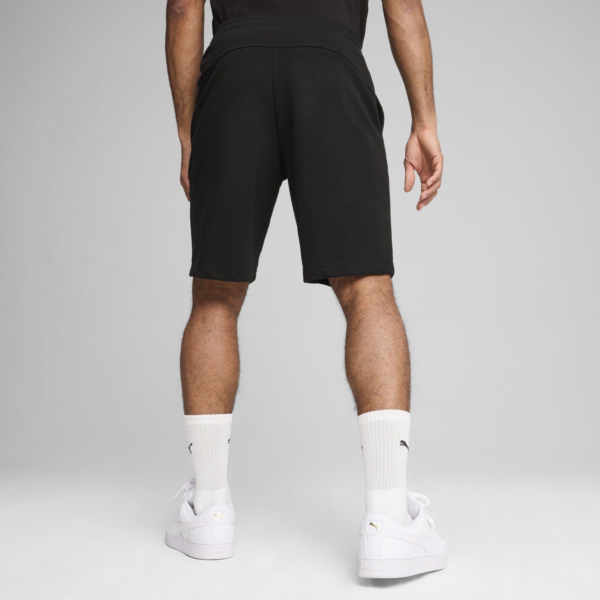Nero/Bianco - Puma - Puma Rbl Ess Shorts Tr Jogger Short Mens - 4