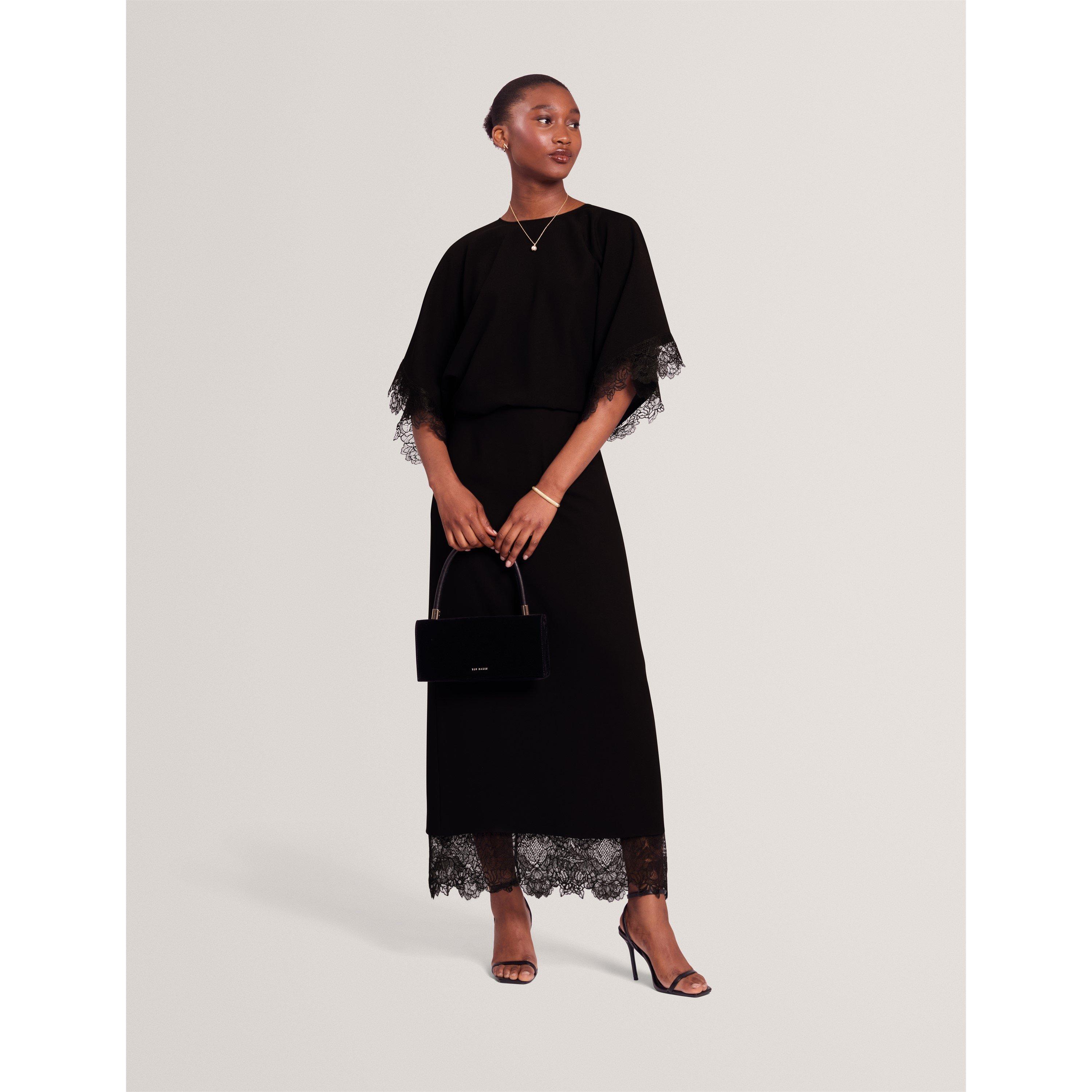 Black - Ted Baker - Ted Slip Skirt Ld64 - 2