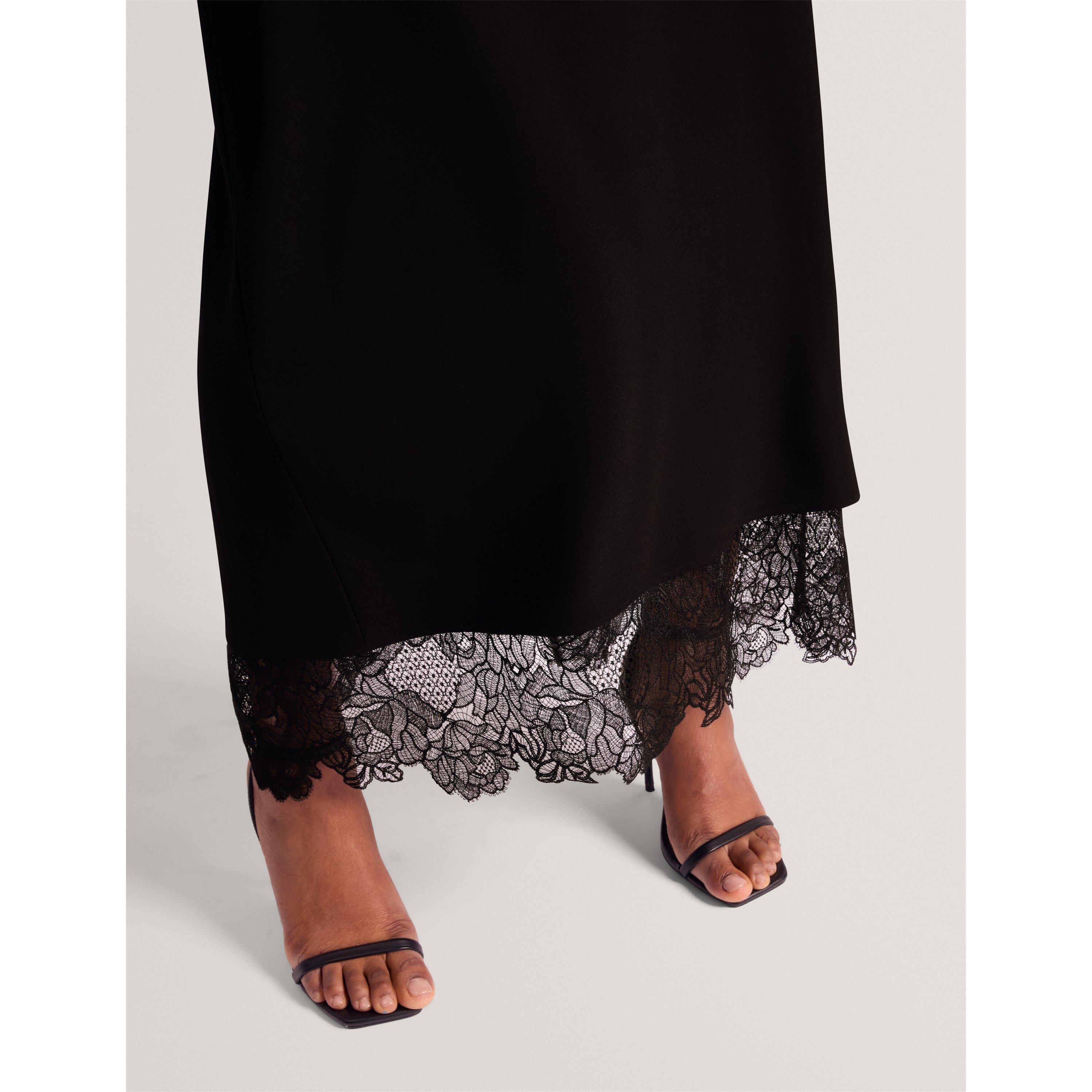 Black - Ted Baker - Ted Slip Skirt Ld64 - 4