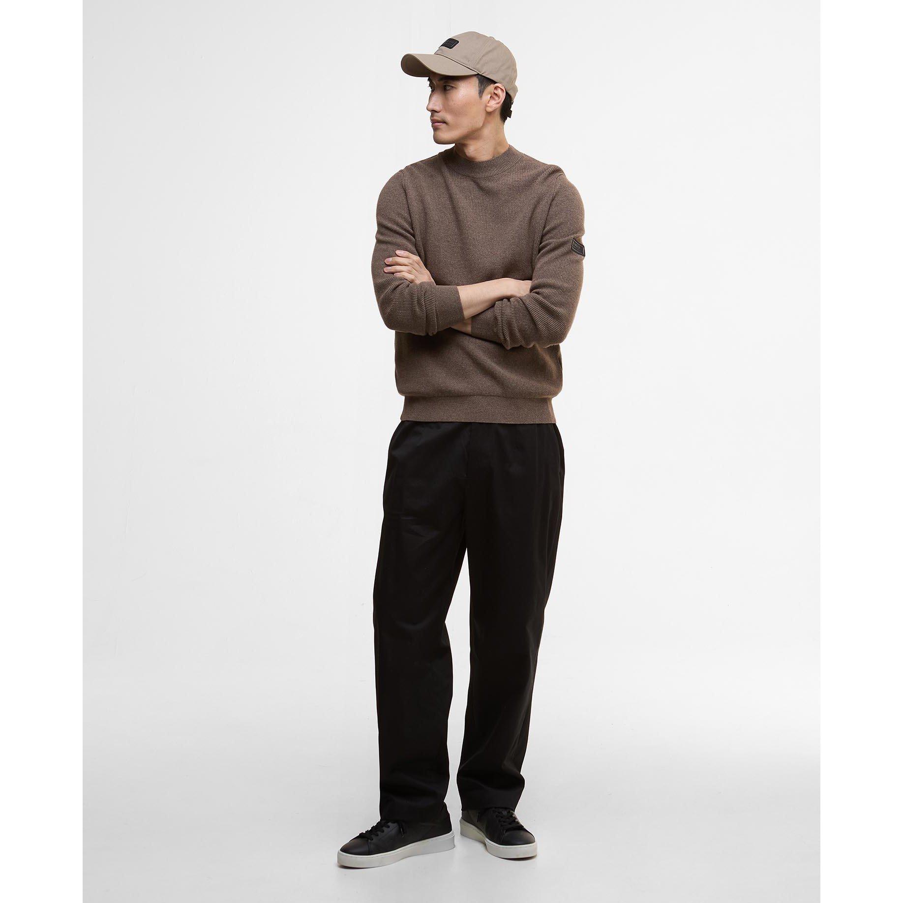 Brindle ST59 - Barbour International - Crawley Crew Neck Jumper - 6
