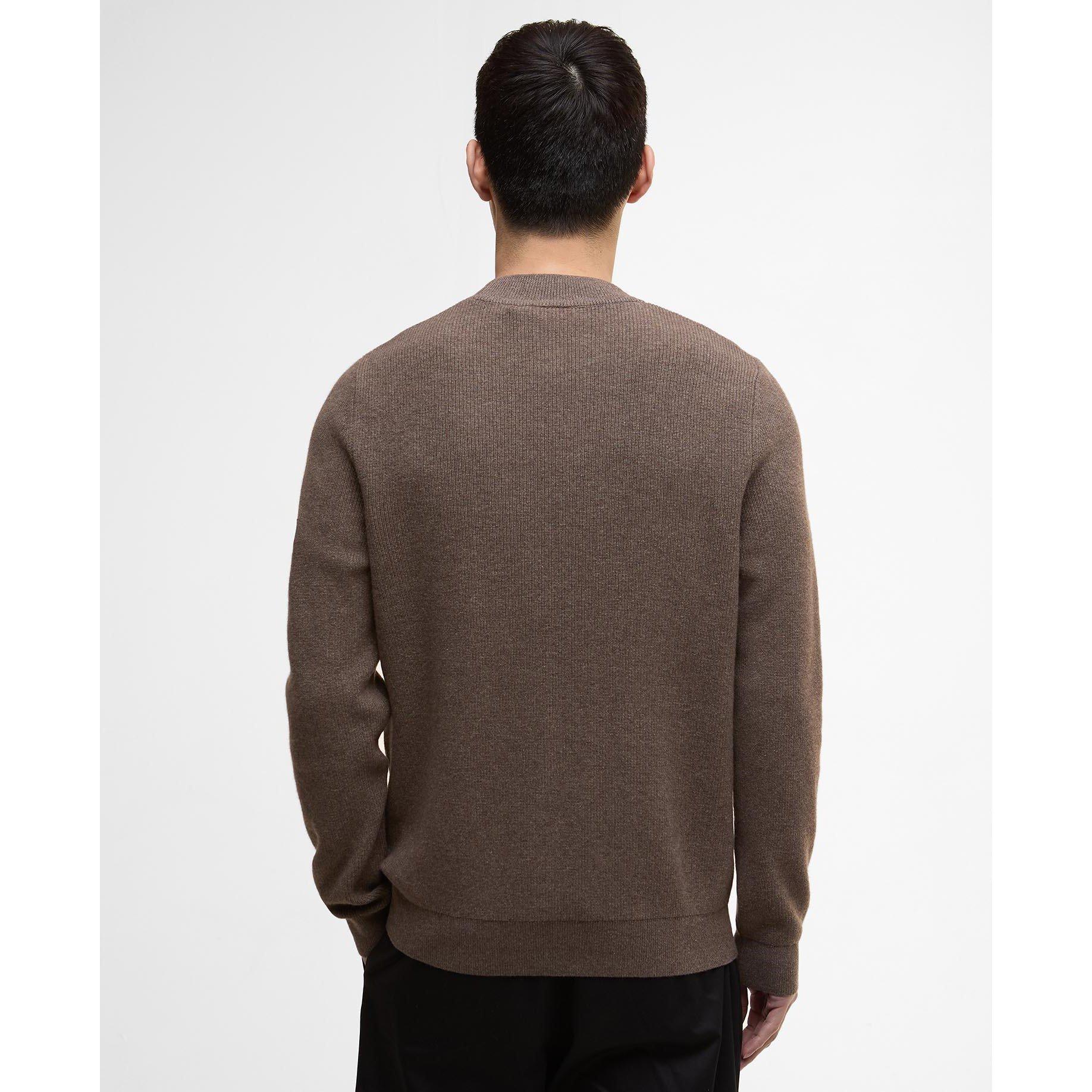 Brindle ST59 - Barbour International - Crawley Crew Neck Jumper - 3