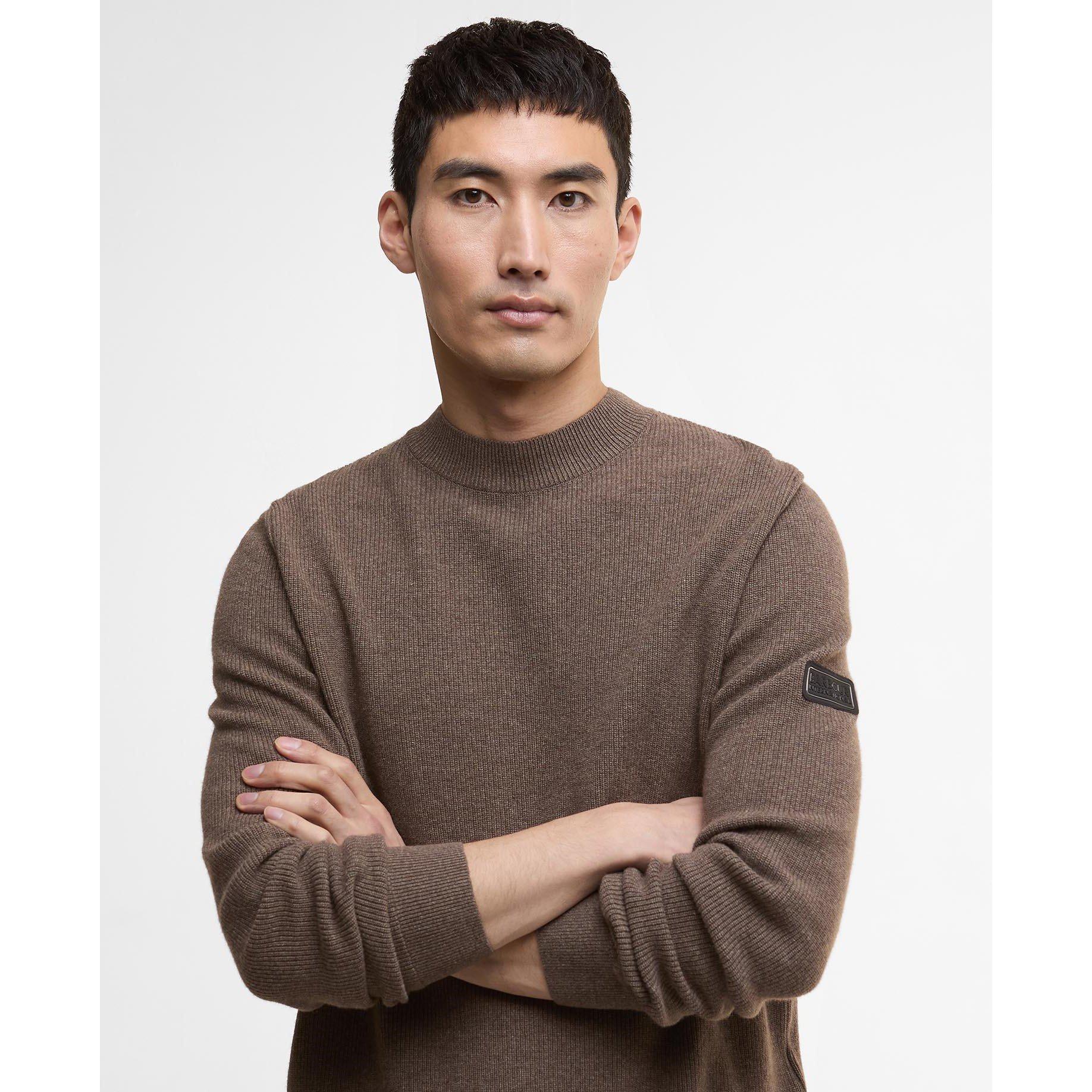 Brindle ST59 - Barbour International - Crawley Crew Neck Jumper - 4