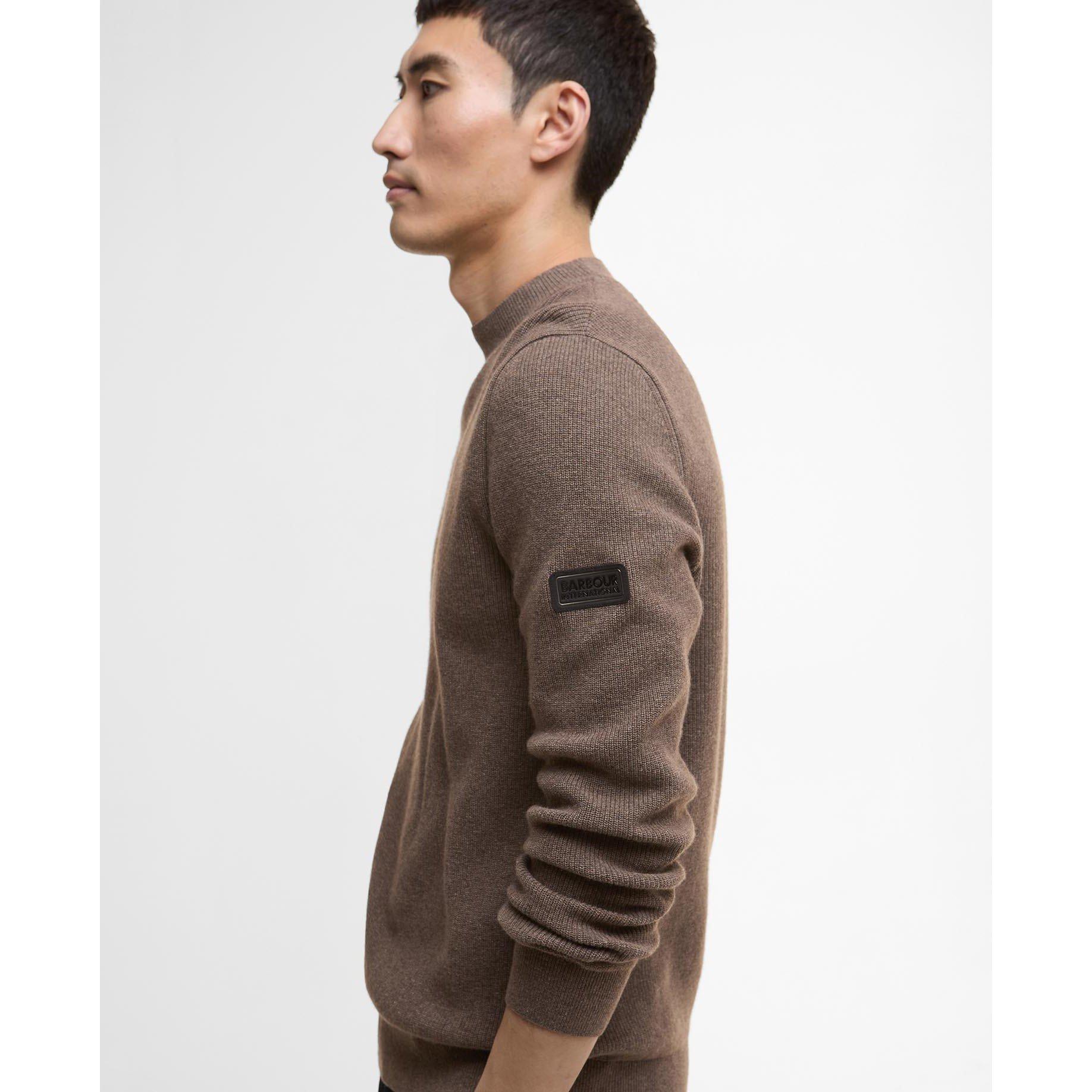 Brindle ST59 - Barbour International - Crawley Crew Neck Jumper - 5