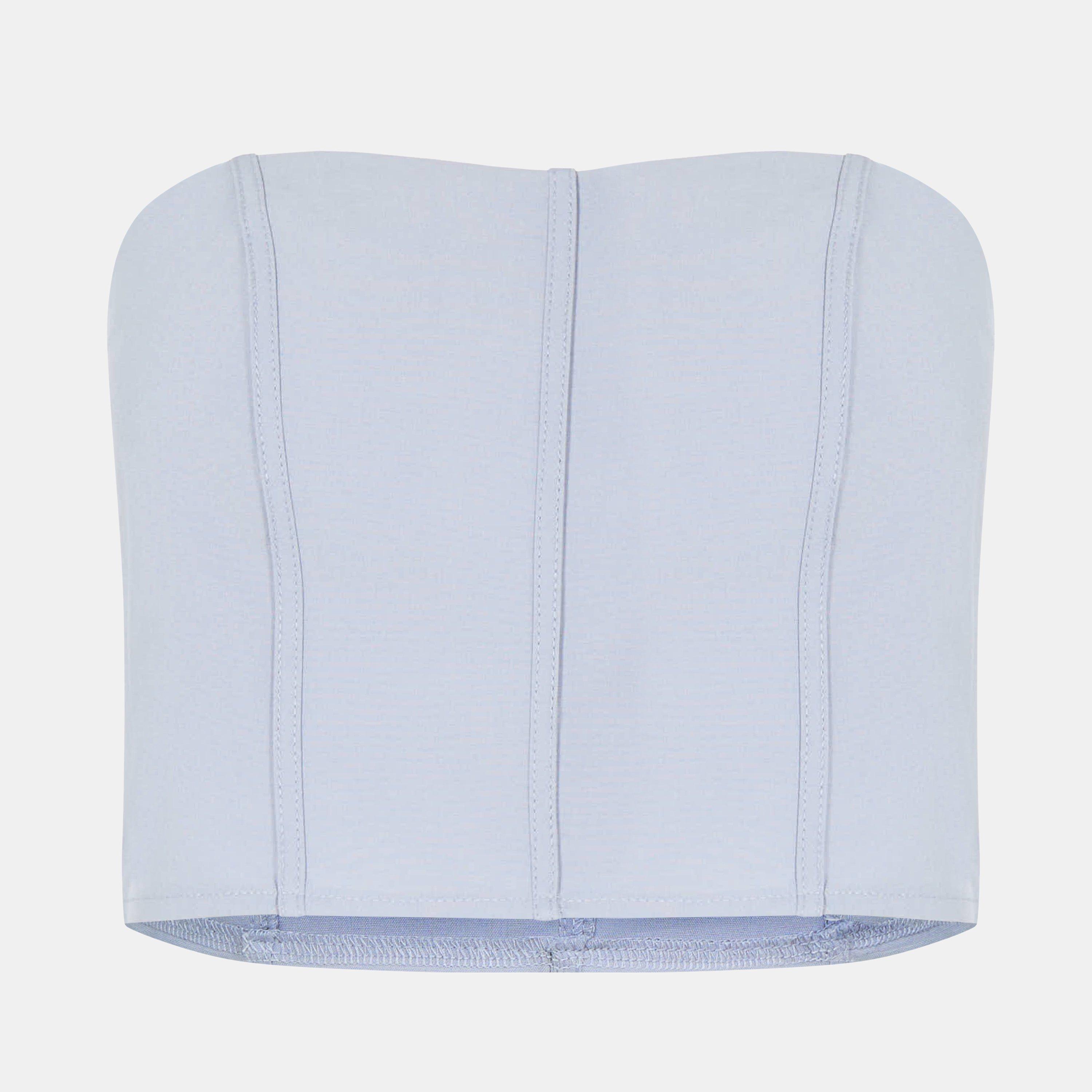 Grijs - Missy Empire - Corset Top - 1