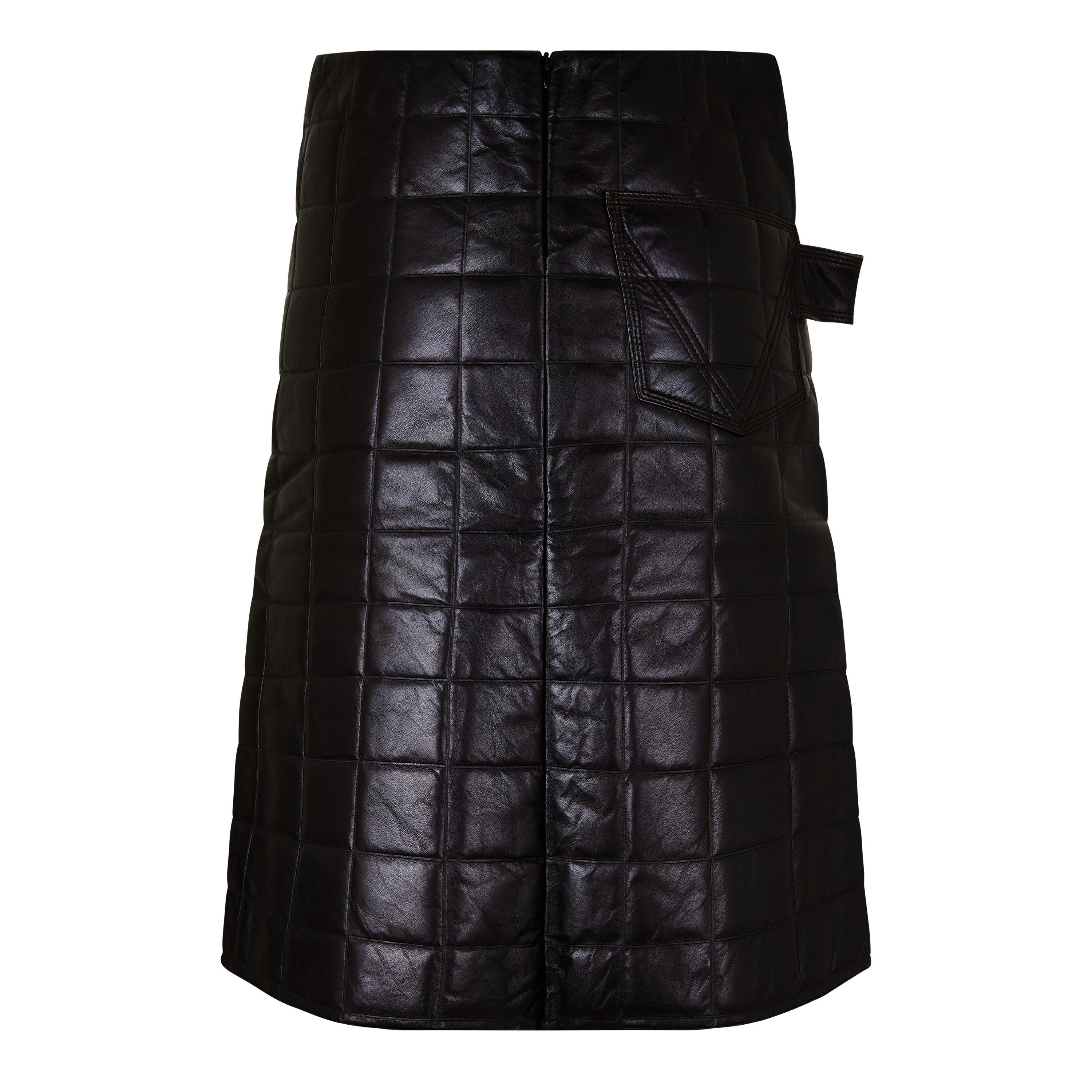 Chocolate - Bottega Veneta - Women's Flowing Midi Skirt - 2