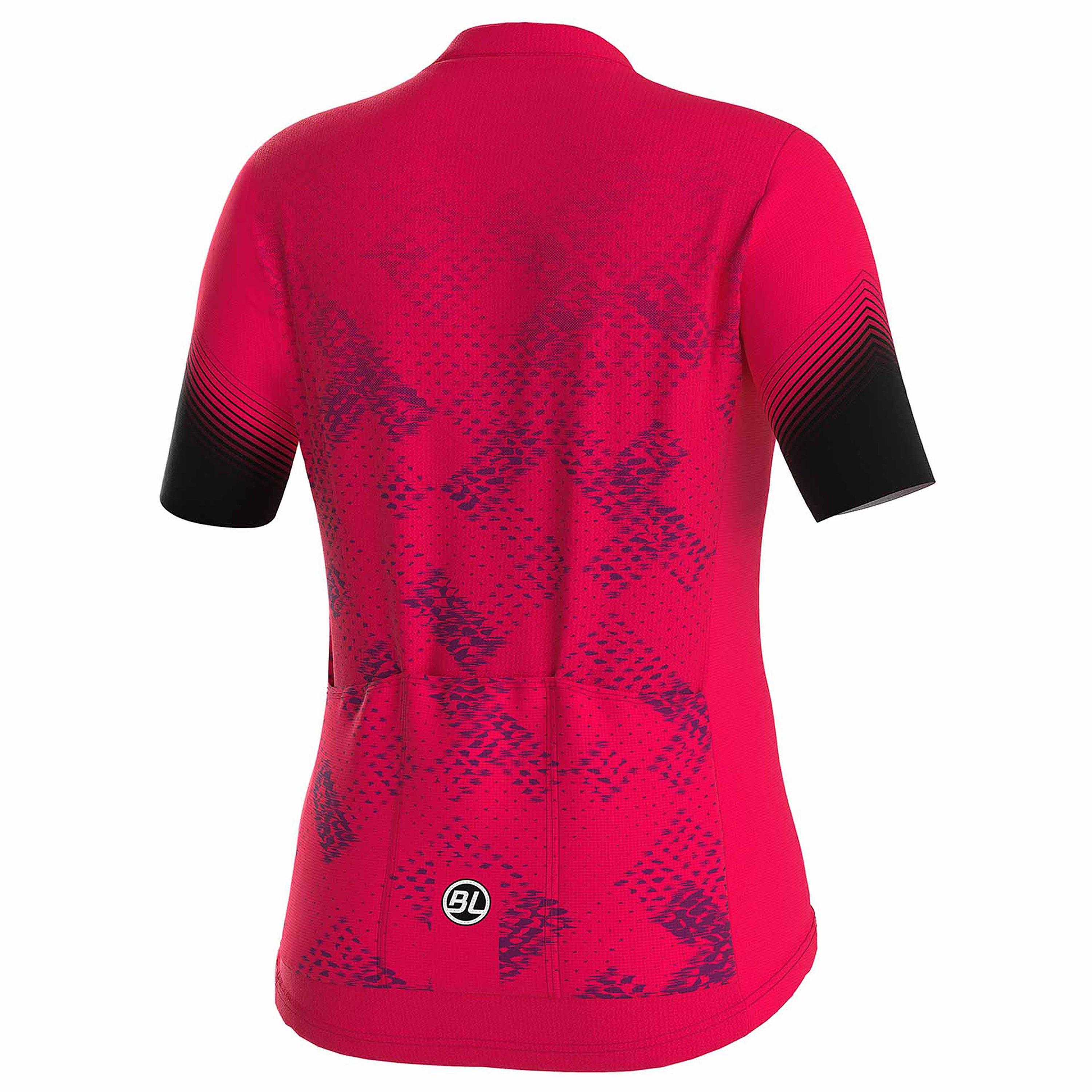 Fuchsia - Bicycle Line - Women's TRACY S2 Short Sleeve Cycling Jersey - 2