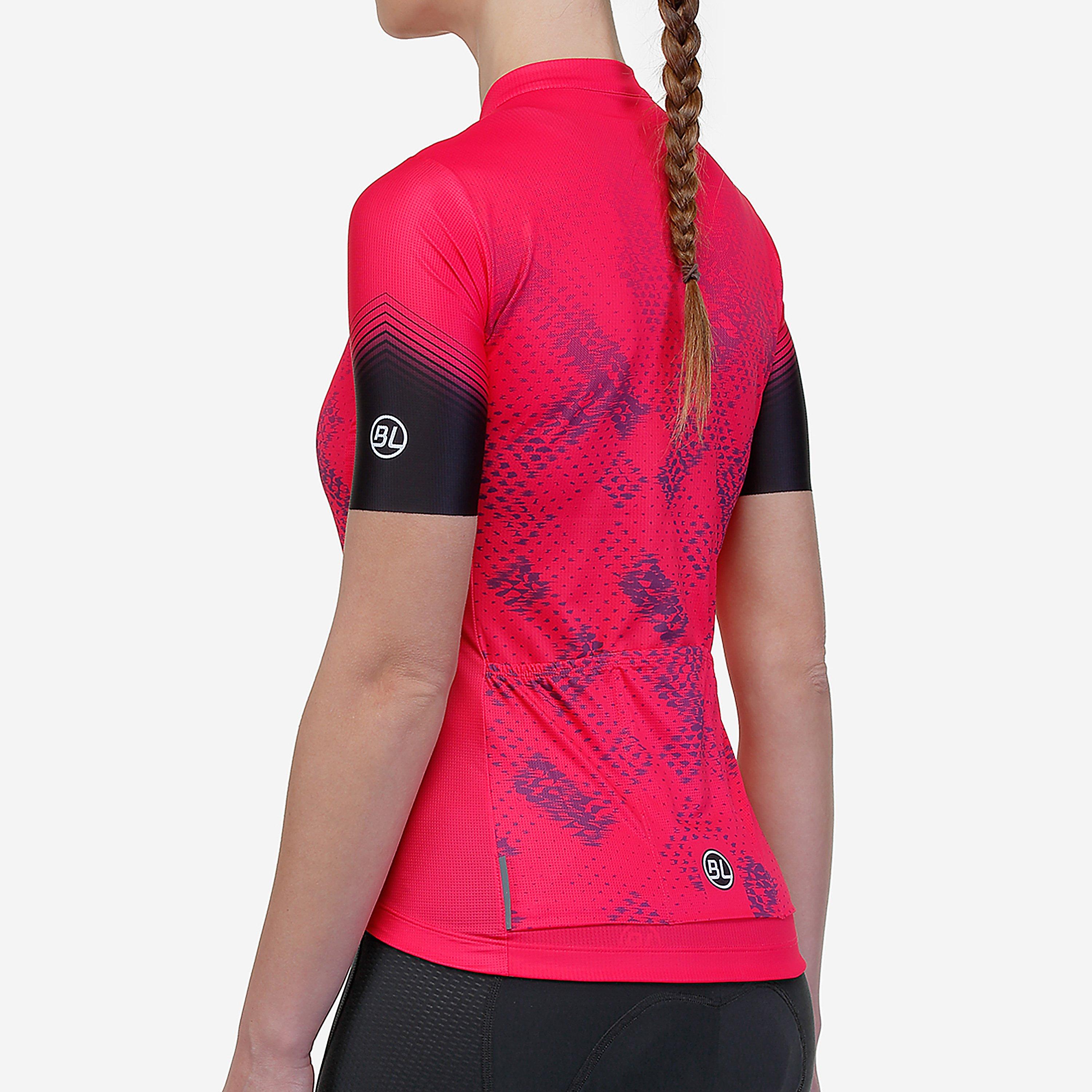 Fuchsia - Bicycle Line - Women's TRACY S2 Short Sleeve Cycling Jersey - 6