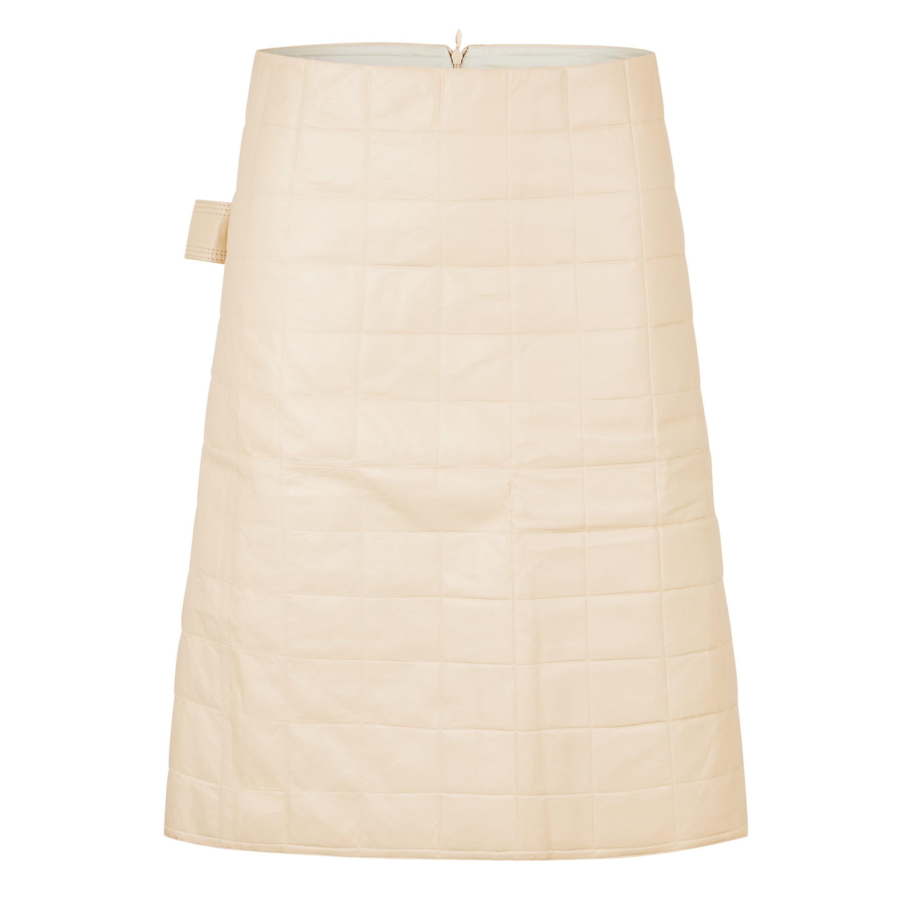 Bottega Veneta Women's Midi Skirt - Bone - Size 6 (38)