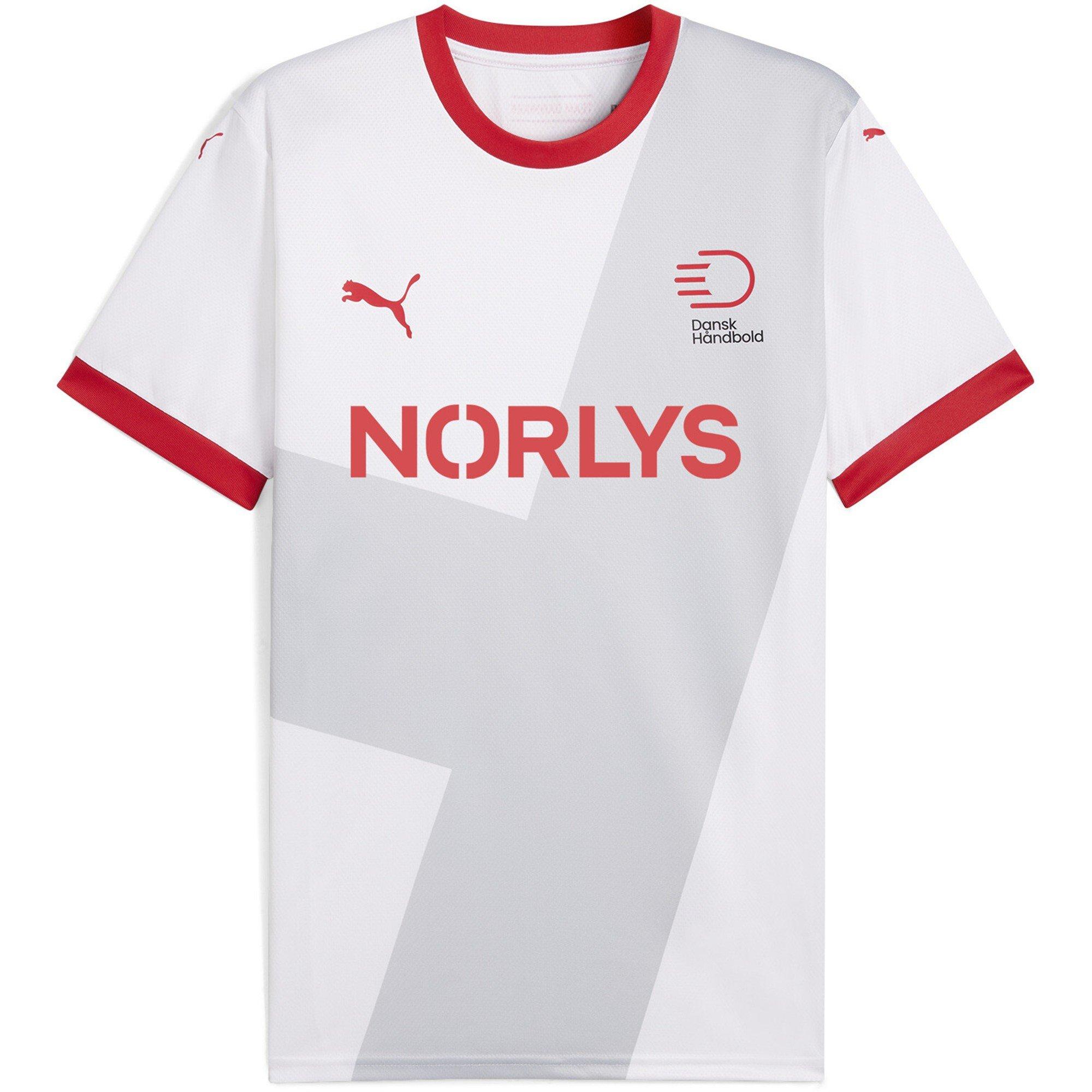 White/Light Gry - Puma - Puma Dhf Away Jersey T-Shirt Mens - 1