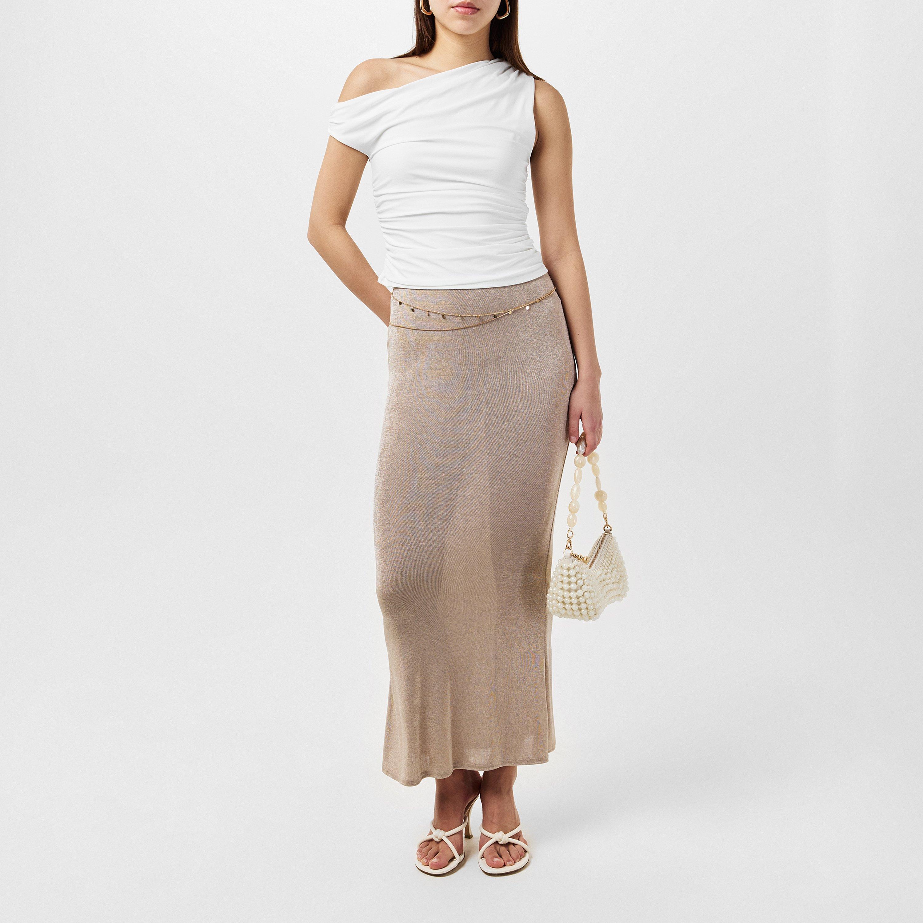 Stone - Missy Empire - Column Skirt Womens - 6
