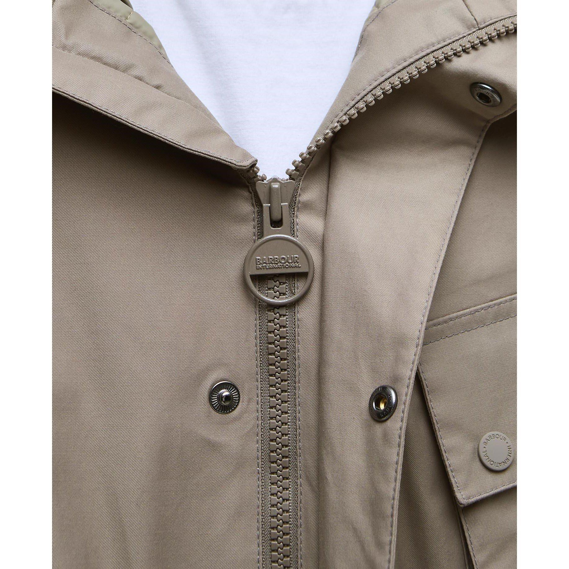 Brindle BR11 - Barbour International - Men's Endley Waterproof Hooded Long Sleeve Long Puffer Jacket - 5