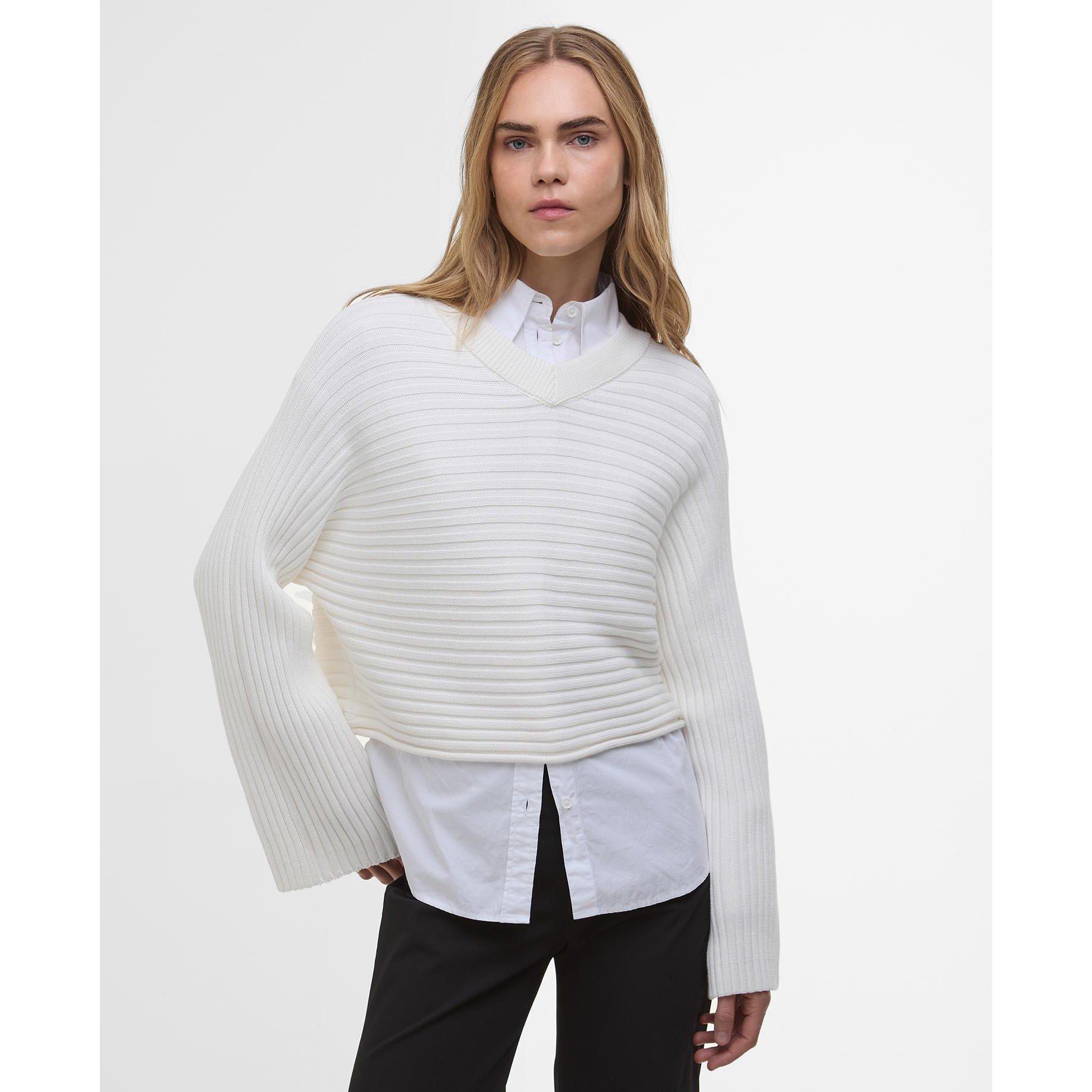 Barbour International Women's Zola Knit Jumper - Neutral - 18 (2XL)