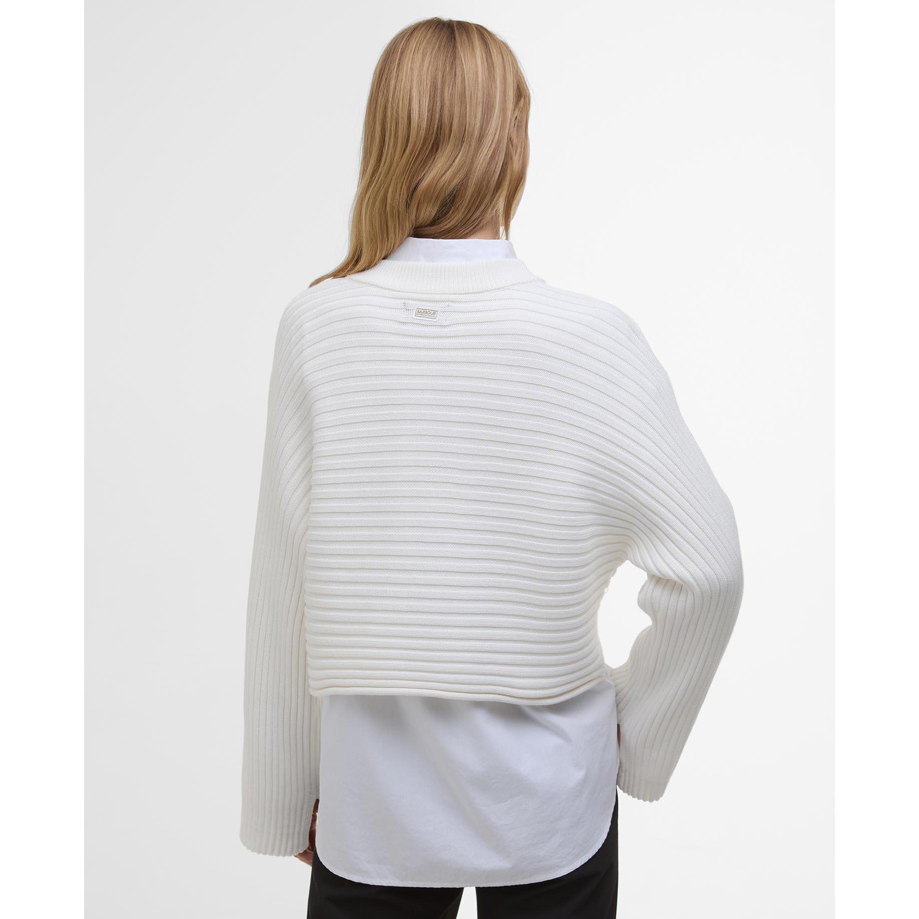 Neutral - Barbour International - Zola Knit Jumper - 2