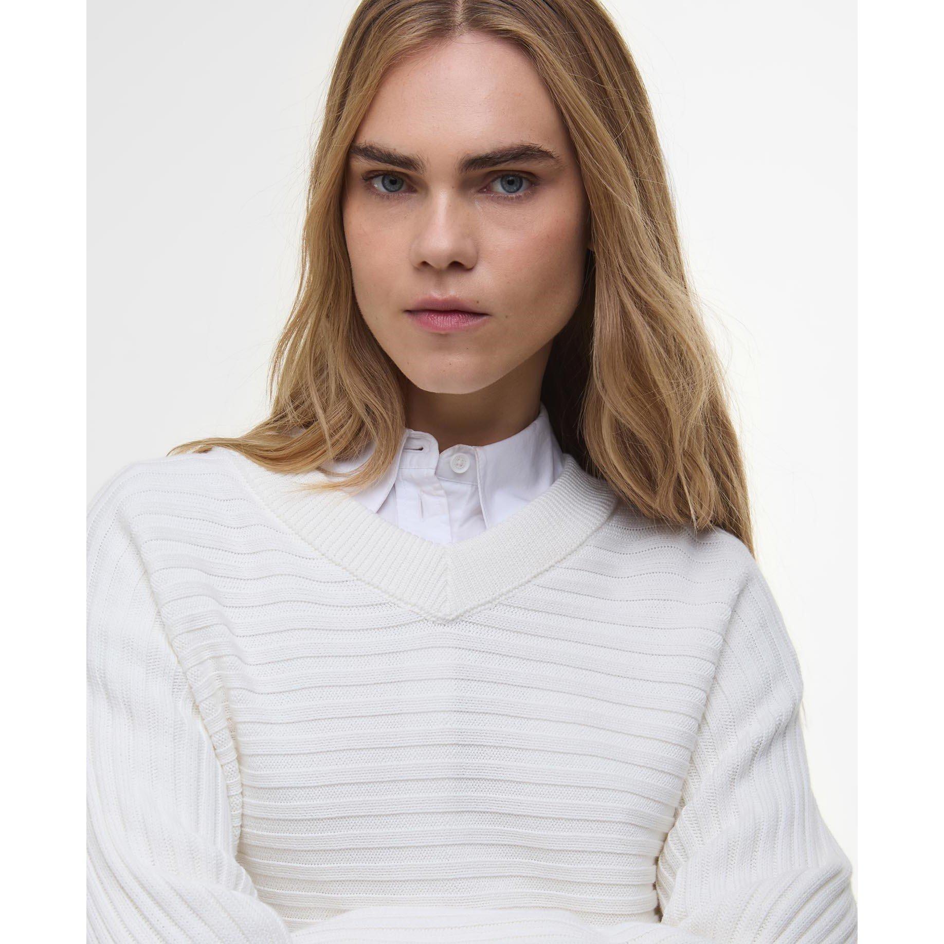 Neutral - Barbour International - Zola Knit Jumper - 4