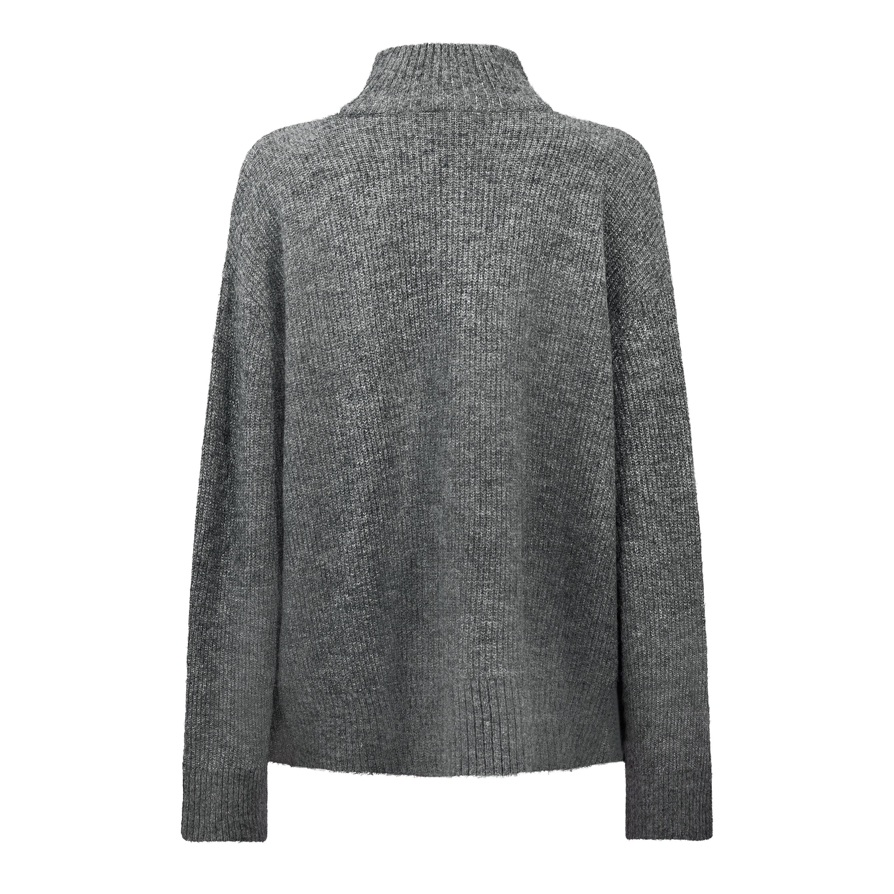 Charcoal Marl - Jack Wills - JW Slouch Turtle Nec Ld64 - 2