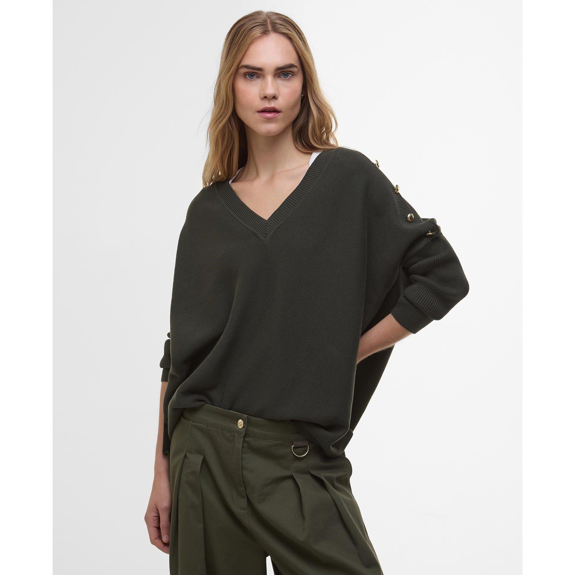 Barbour International Sierra V-Neck Jumper