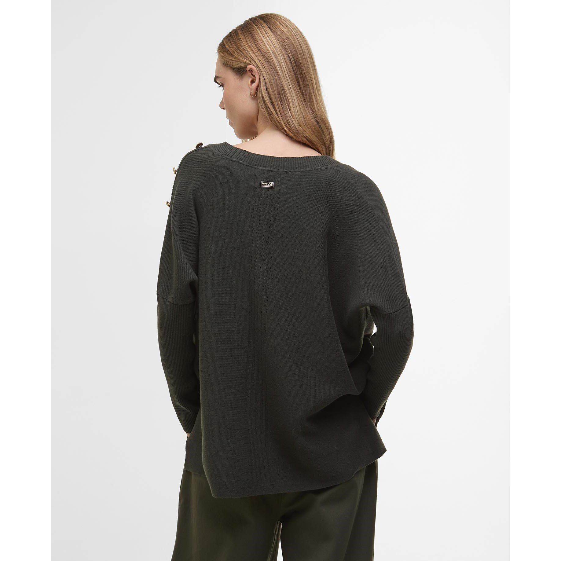 Envy - Barbour International - Sierra V-Neck Jumper - 2