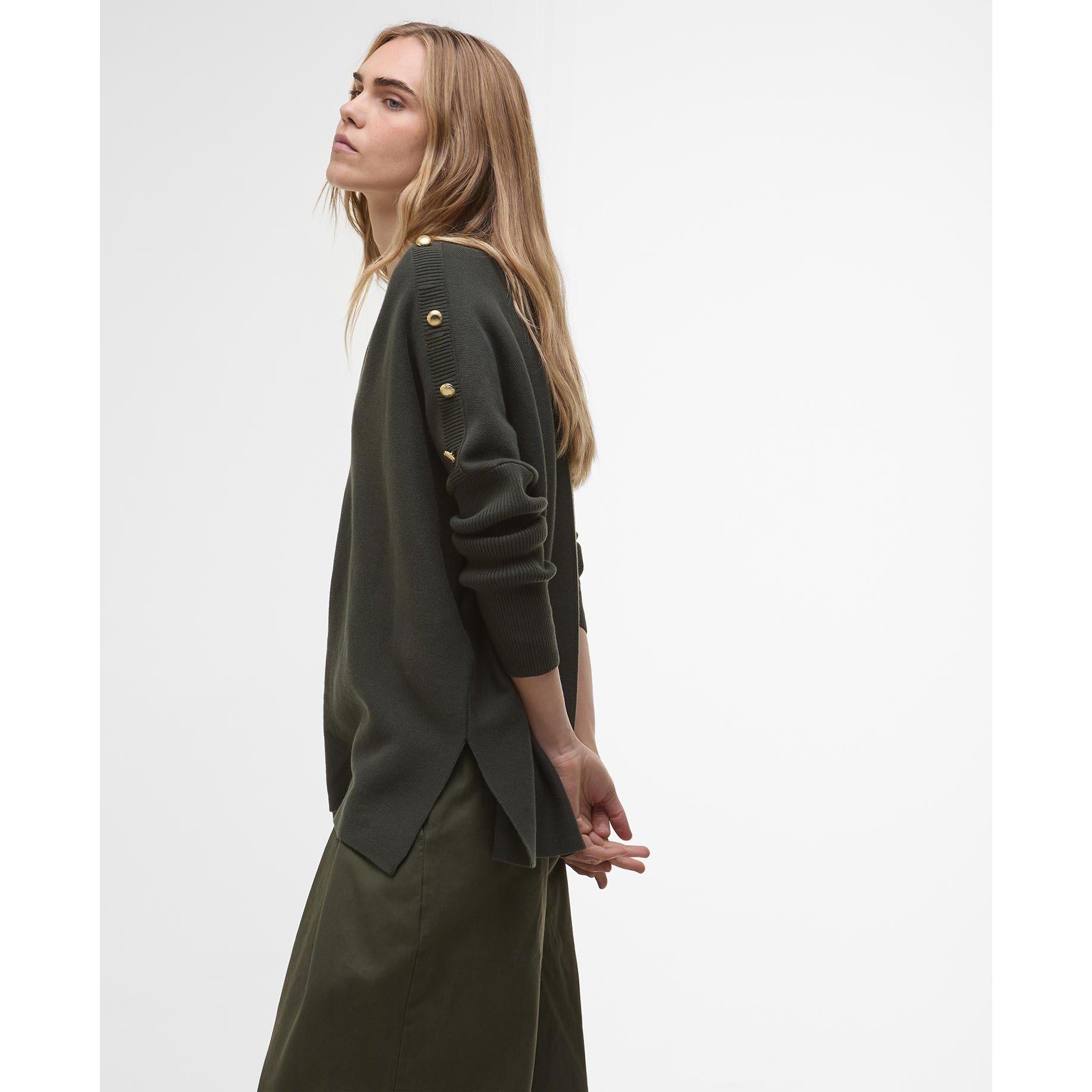 Envy - Barbour International - Sierra V-Neck Jumper - 5