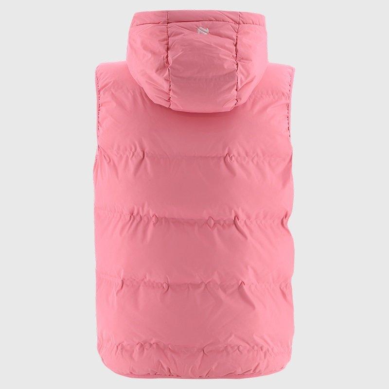 Pink/White/Pink - ONeills - Nepal Dublin GAA Padded Water Resistant Gilet - 3