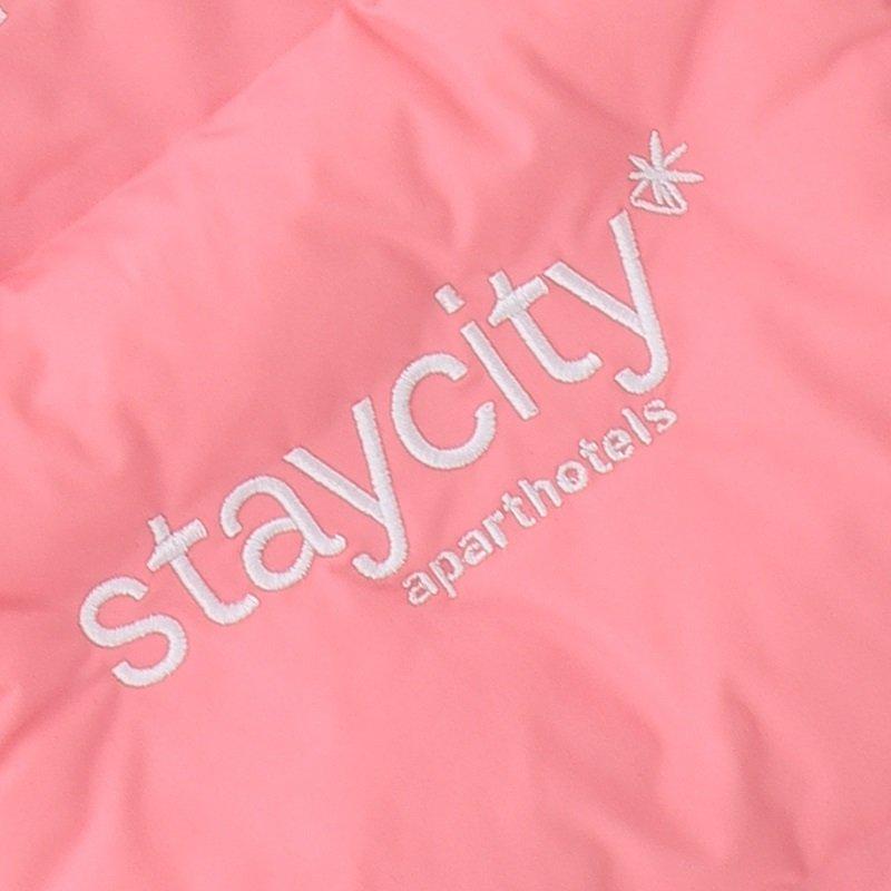 Pink/White/Pink - ONeills - Nepal Dublin GAA Padded Water Resistant Gilet - 4