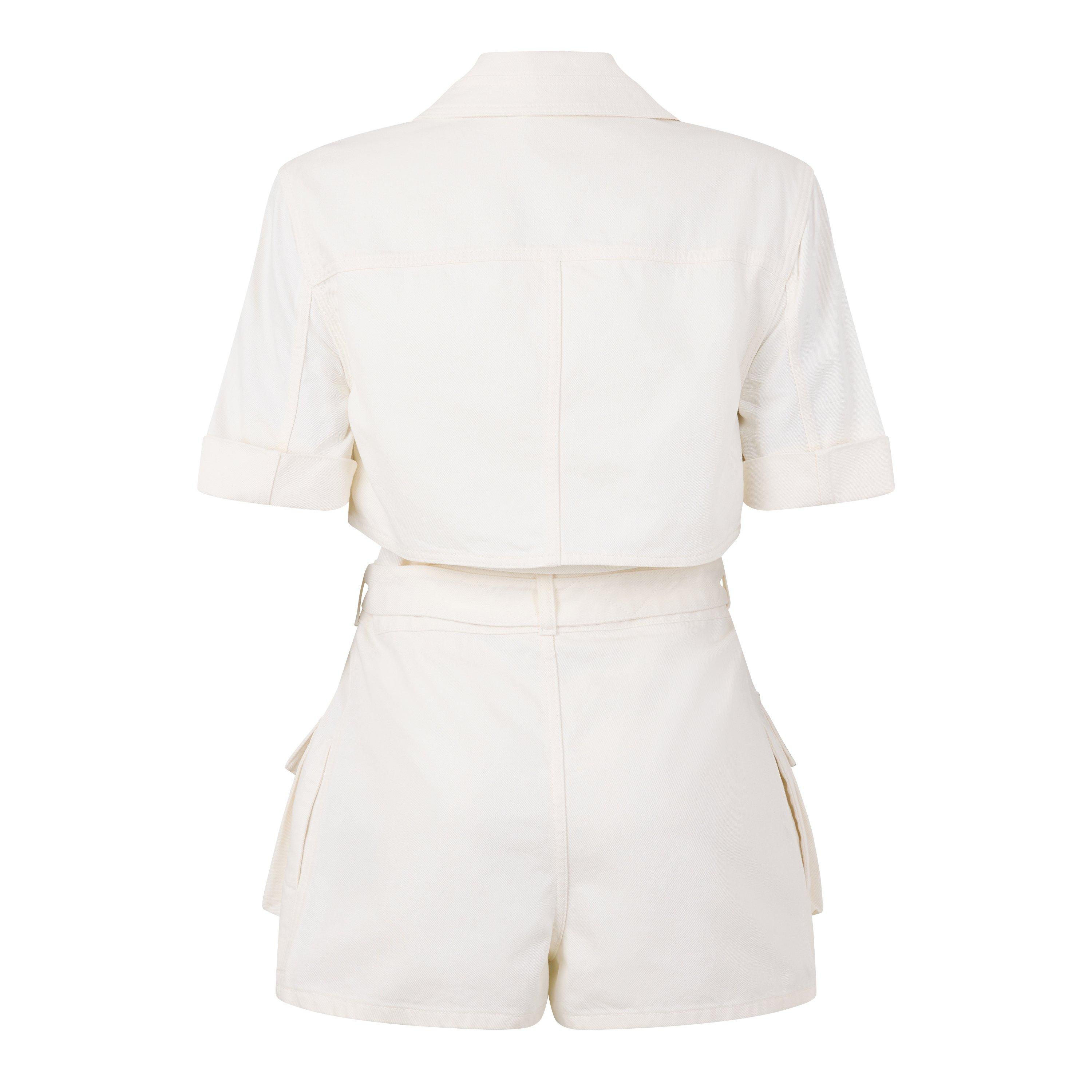 White - Balmain - Balmain Denim Playsu Ld63 - 2