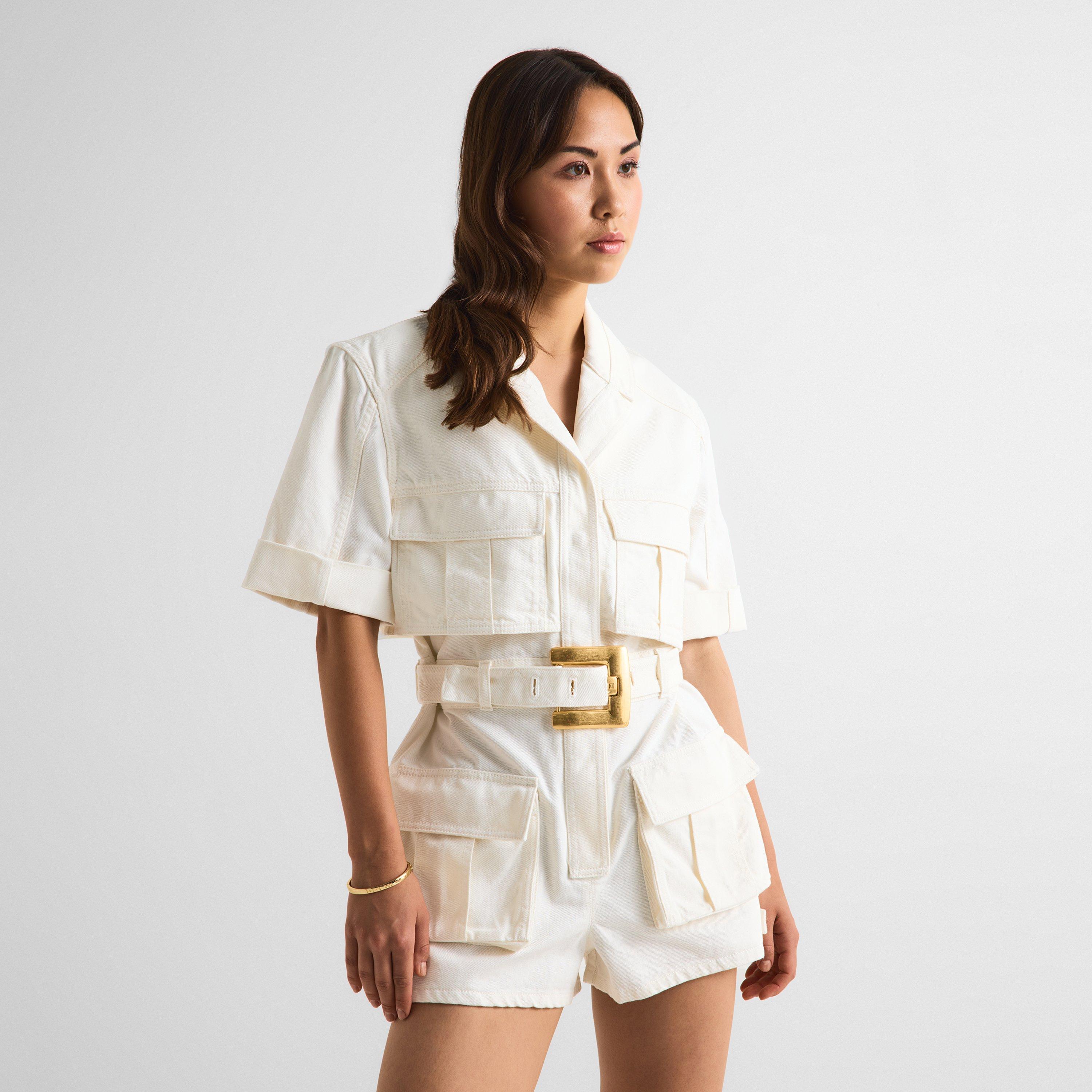 White - Balmain - Balmain Denim Playsu Ld63 - 3