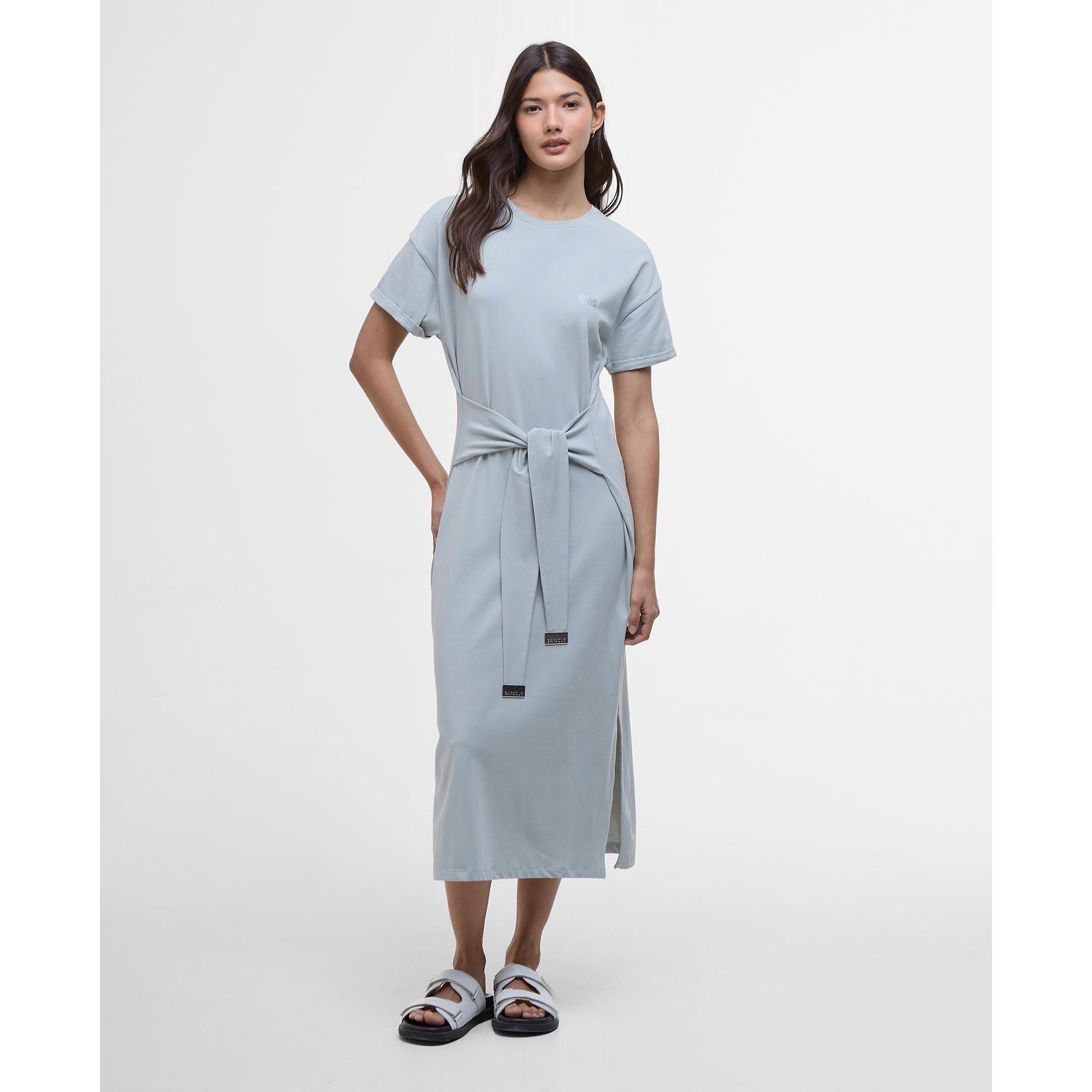 Barbour International Women's Whitson Midi Dress - Light Stl Blue - 12 (M)