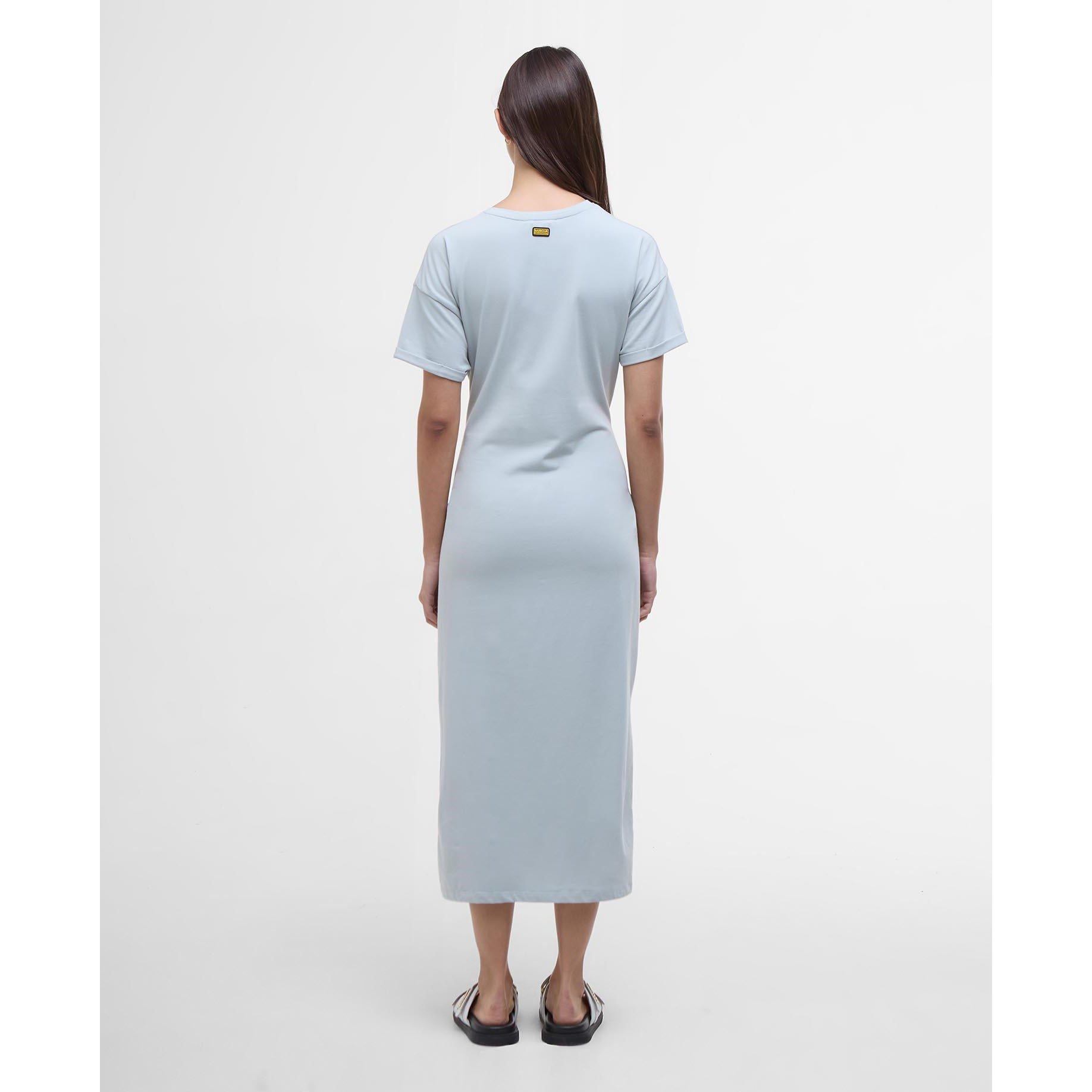Light Stl Blue - Barbour International - Whitson Midi Dress - 2