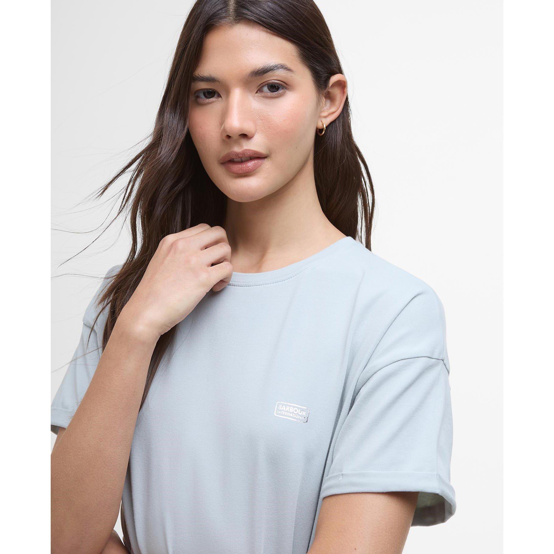 Light Stl Blue - Barbour International - Whitson Midi Dress - 4