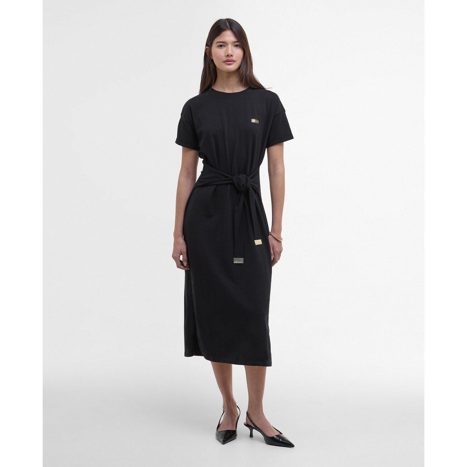 Black - Barbour International - Whitson Midi Dress - 2