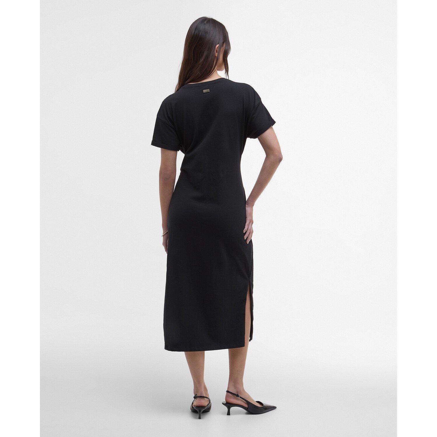 Black - Barbour International - Whitson Midi Dress - 3