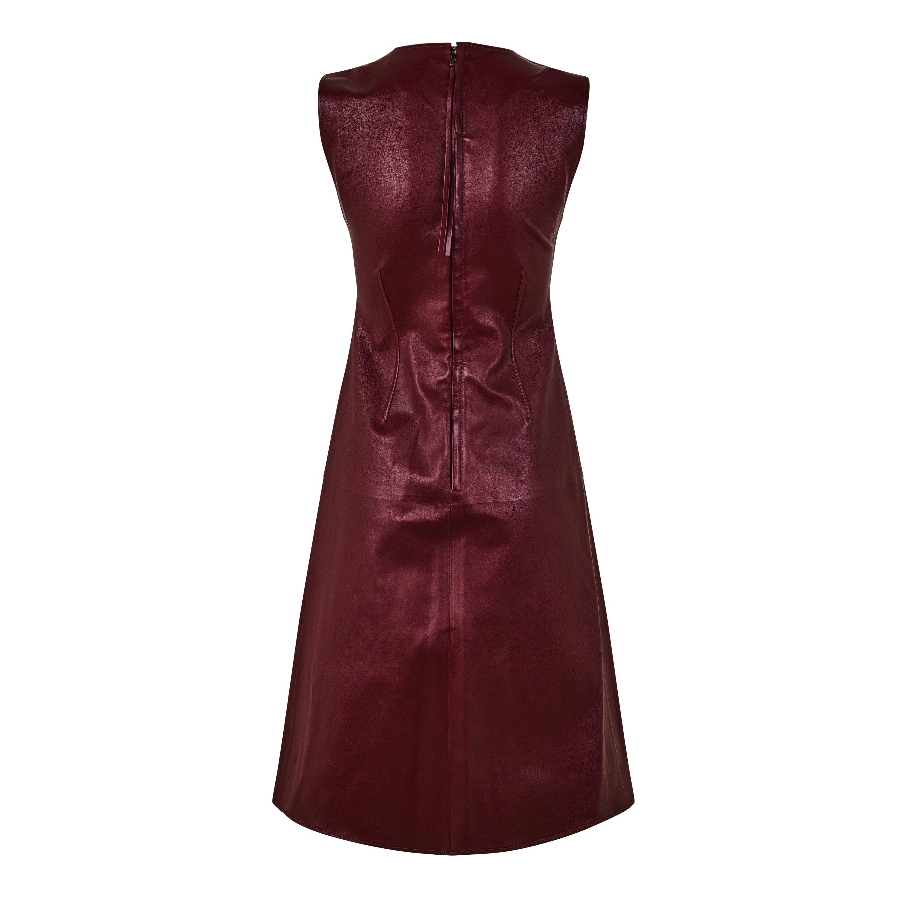 Ox Blood - Bottega Veneta - Women's Mini Dress - 2