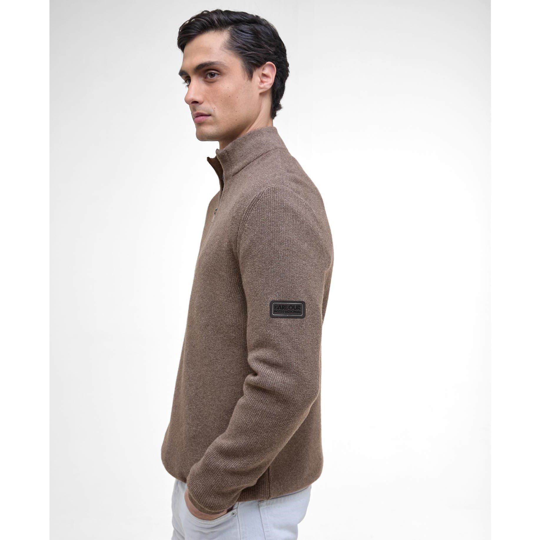 Brindle ST59 - Barbour International - Crawley Half Zip Jumper - 4