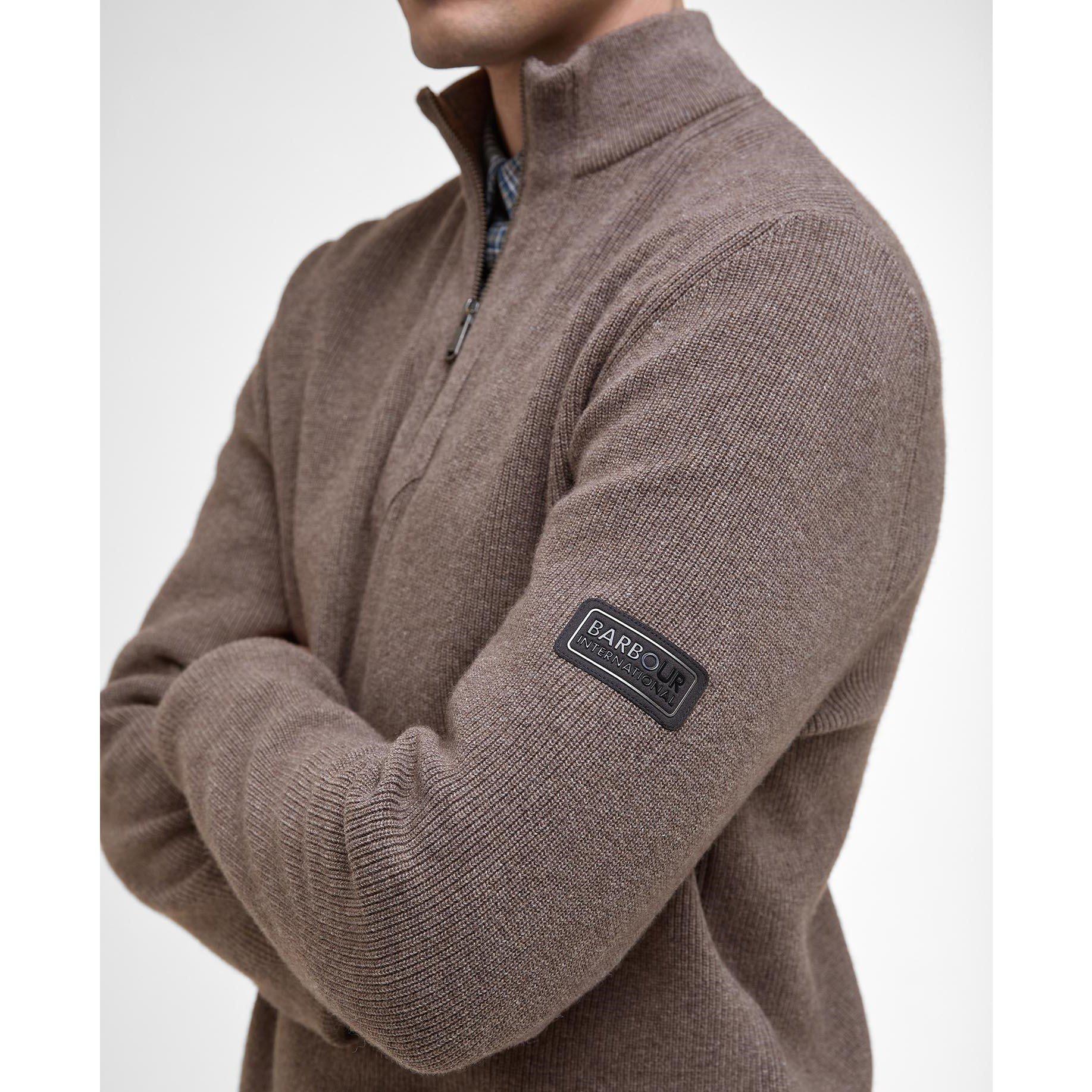 Brindle ST59 - Barbour International - Crawley Half Zip Jumper - 6
