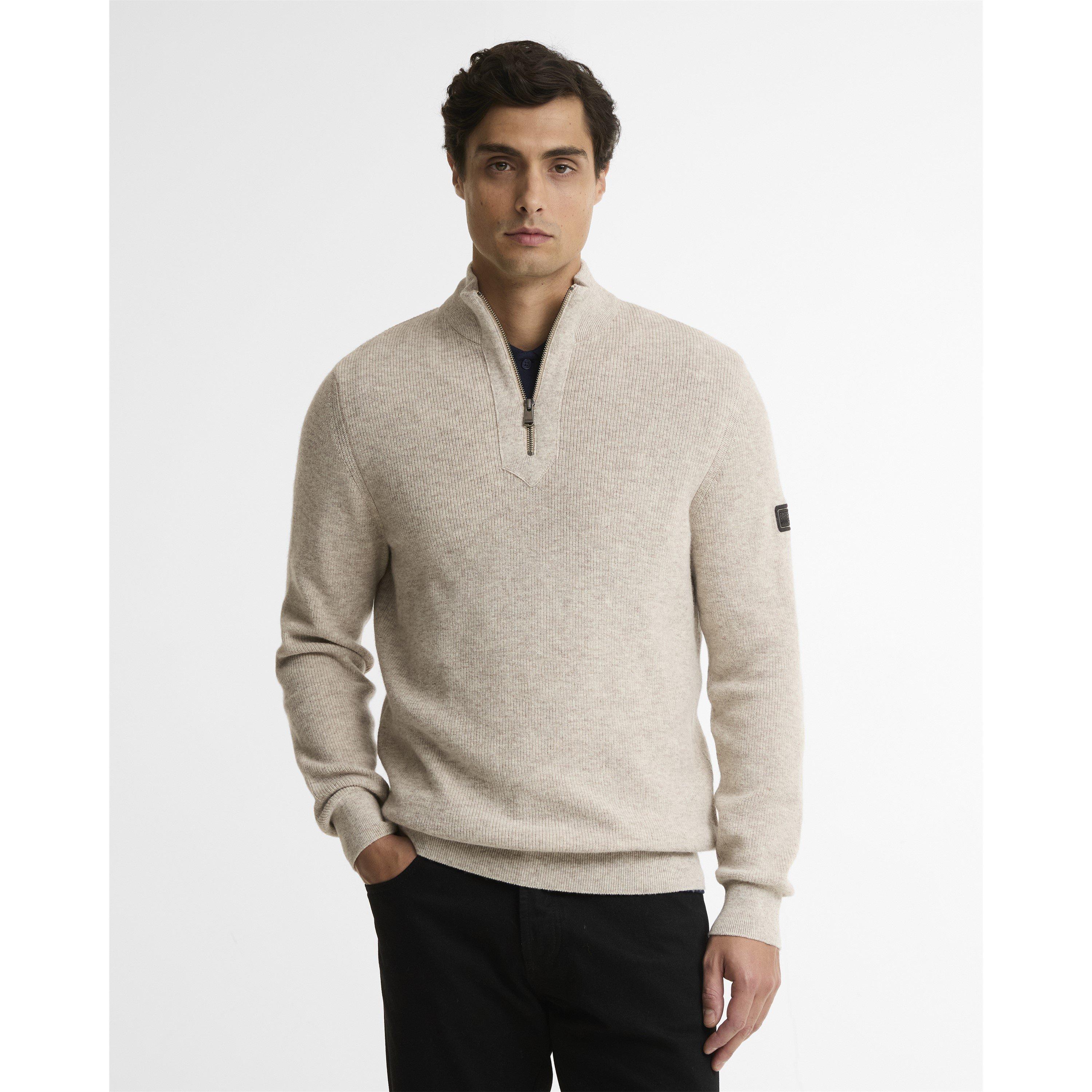 Concrete GY35 - Barbour International - Crawley Half Zip Jumper - 3