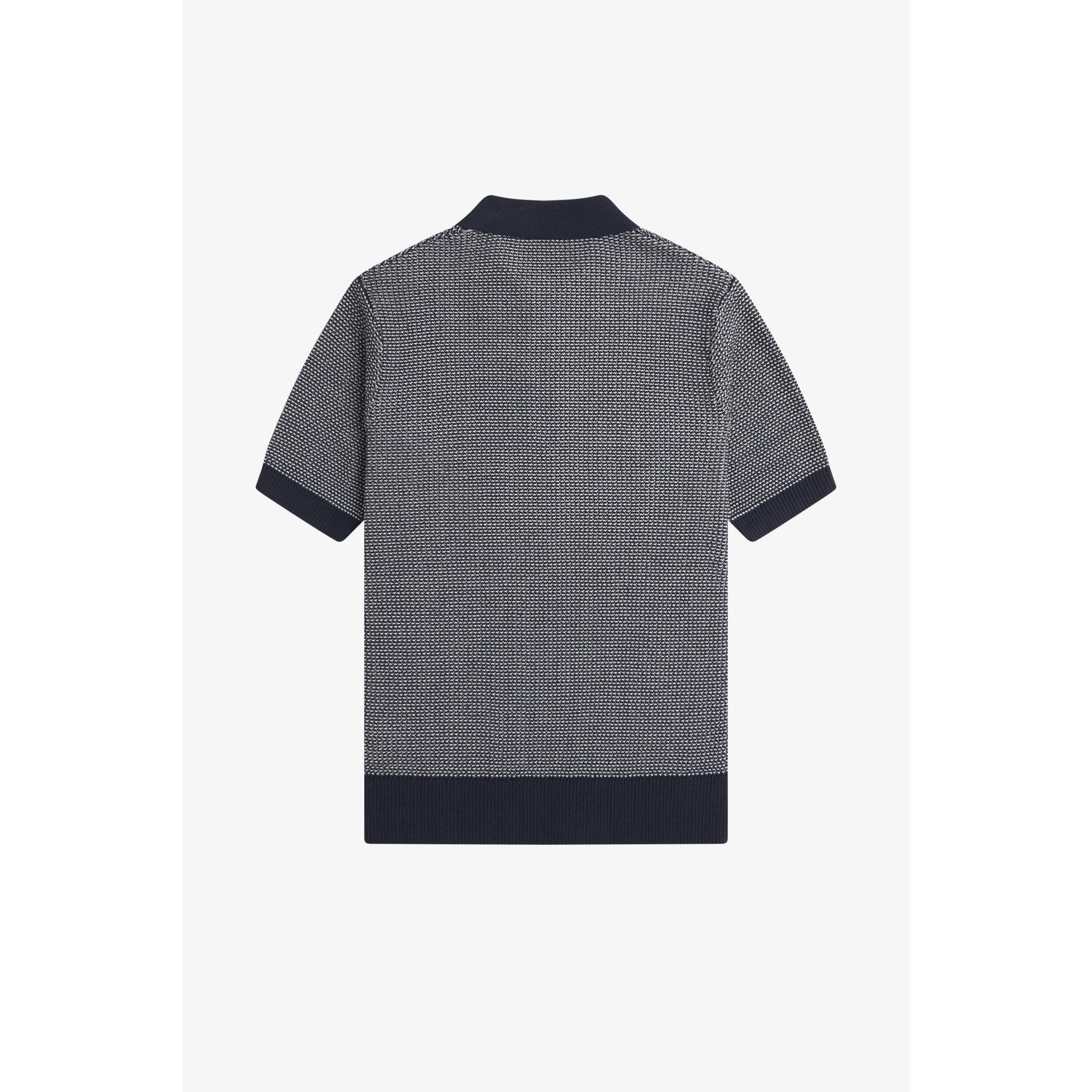 トップス FREDPERRY Fred Perry | Fred Txtrd Knt SSZip Sn64 | HARVEY NICHOLS