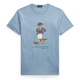 Polo Ralph Lauren Bear Print T Shirt