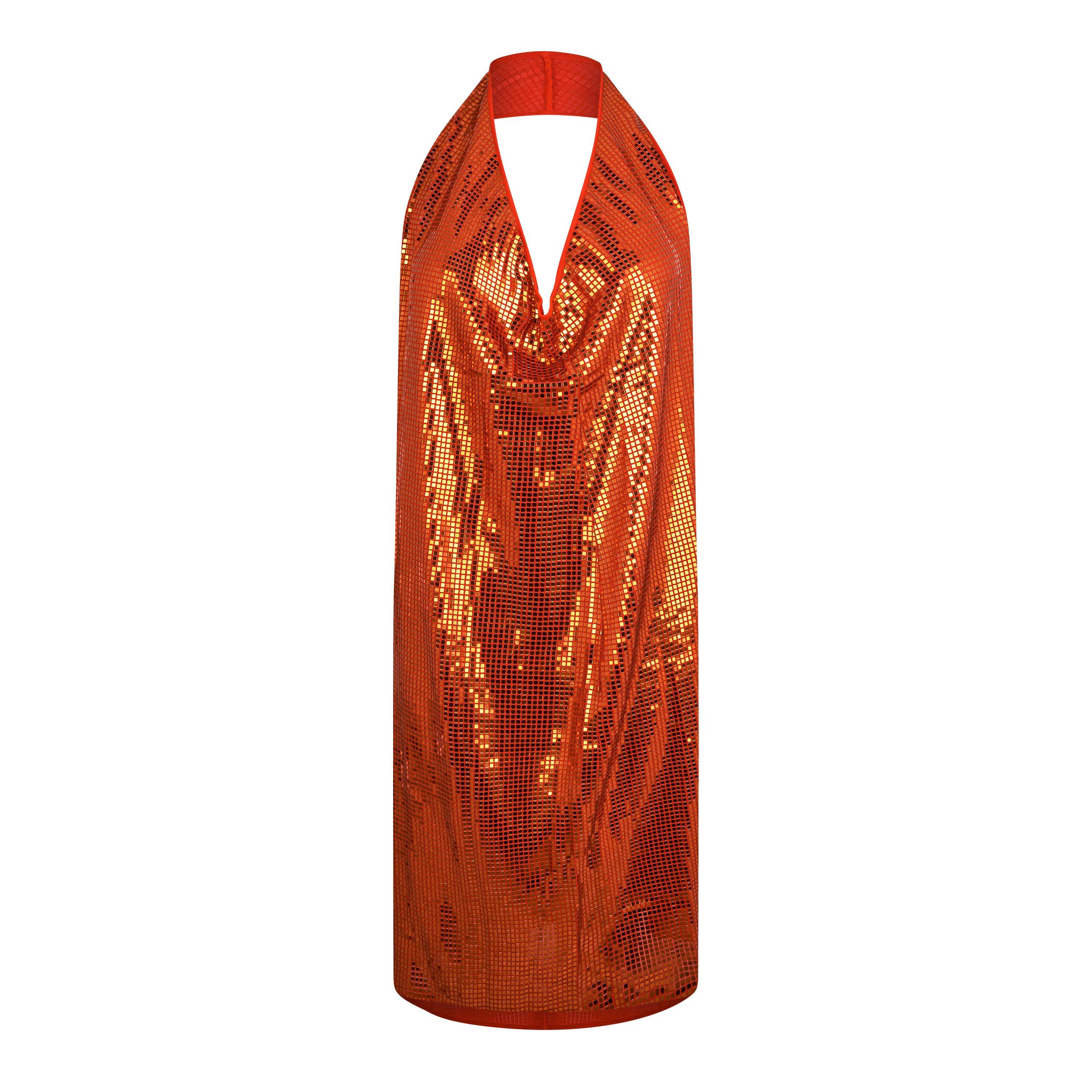 Orange - Bottega Veneta - Women's Slip Dress - 1