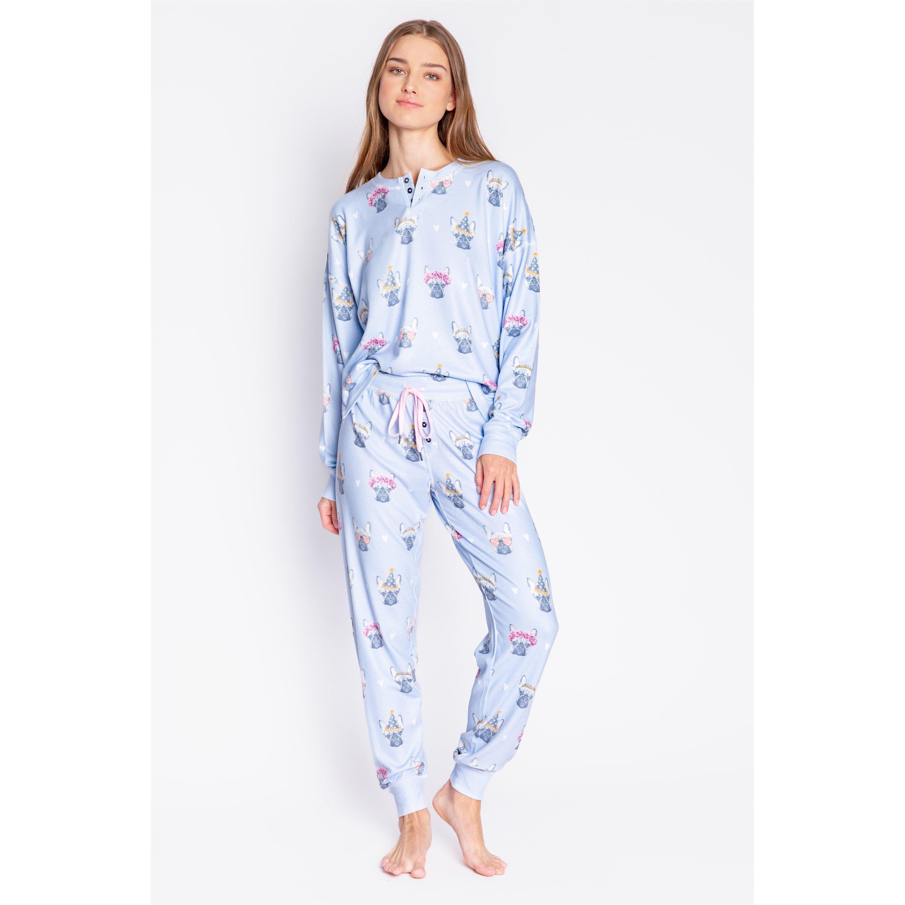 Pj Salvage Women's Birthday Pyjama - Hellblau - 10 (S)