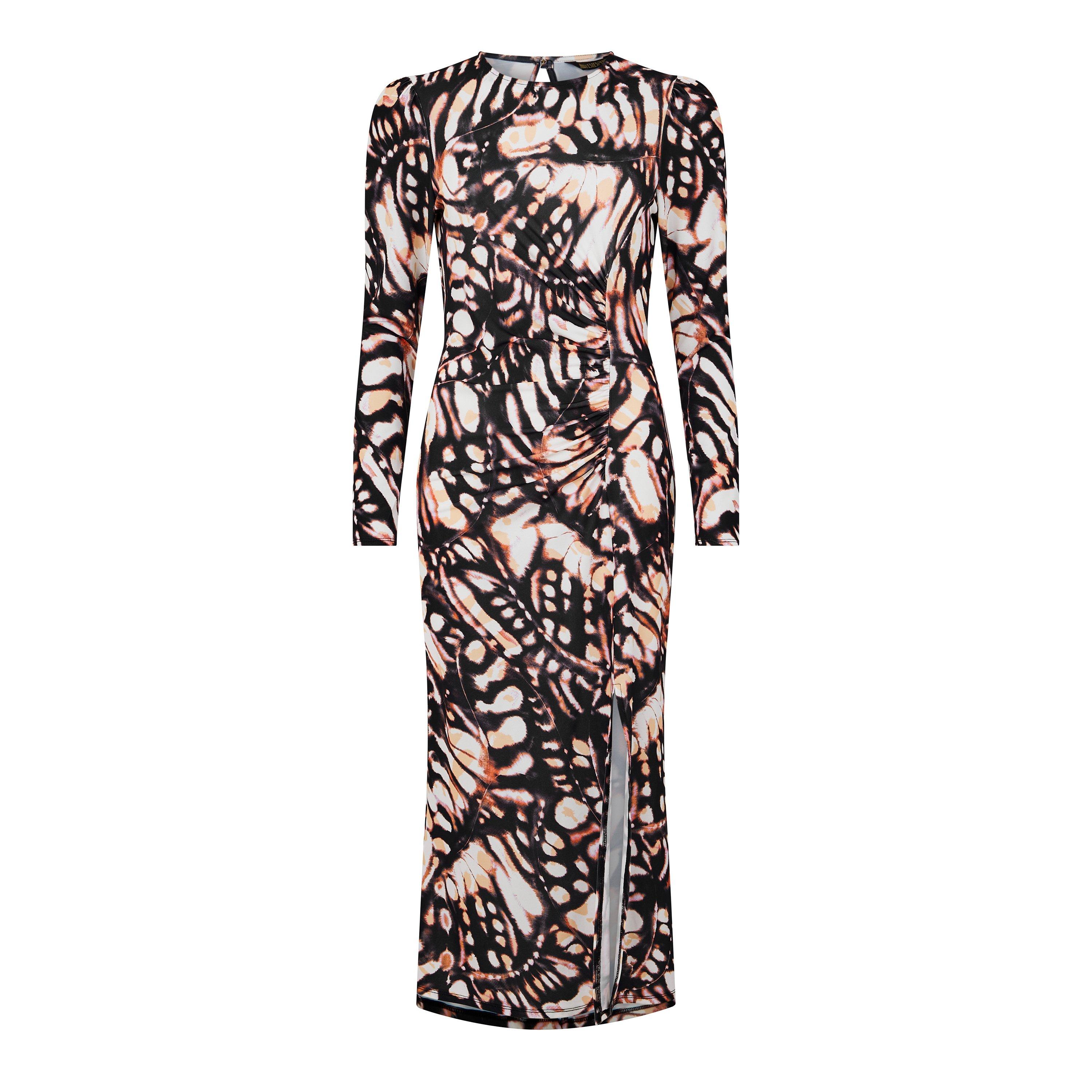 Biba Women's Jersey Midi Dress - Butterfly - 14 (L)