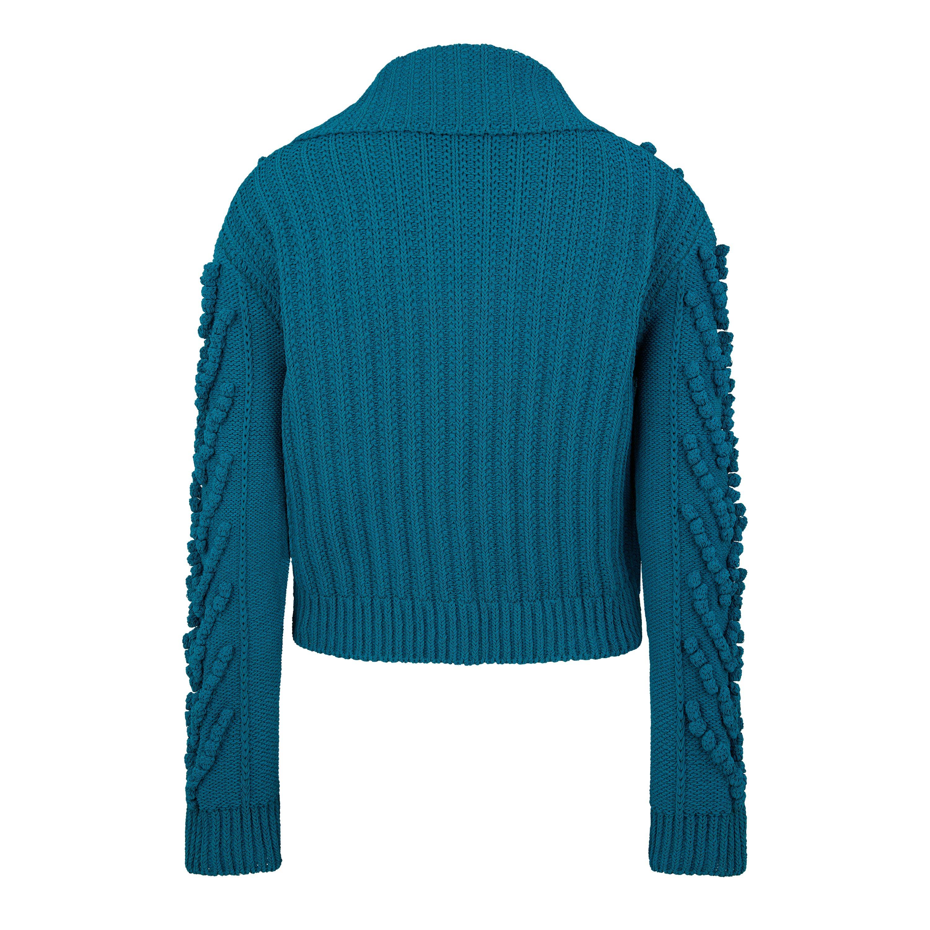 Duck Green - Bottega Veneta - Men's Minimalist Quality Yarn Cardigan - 2