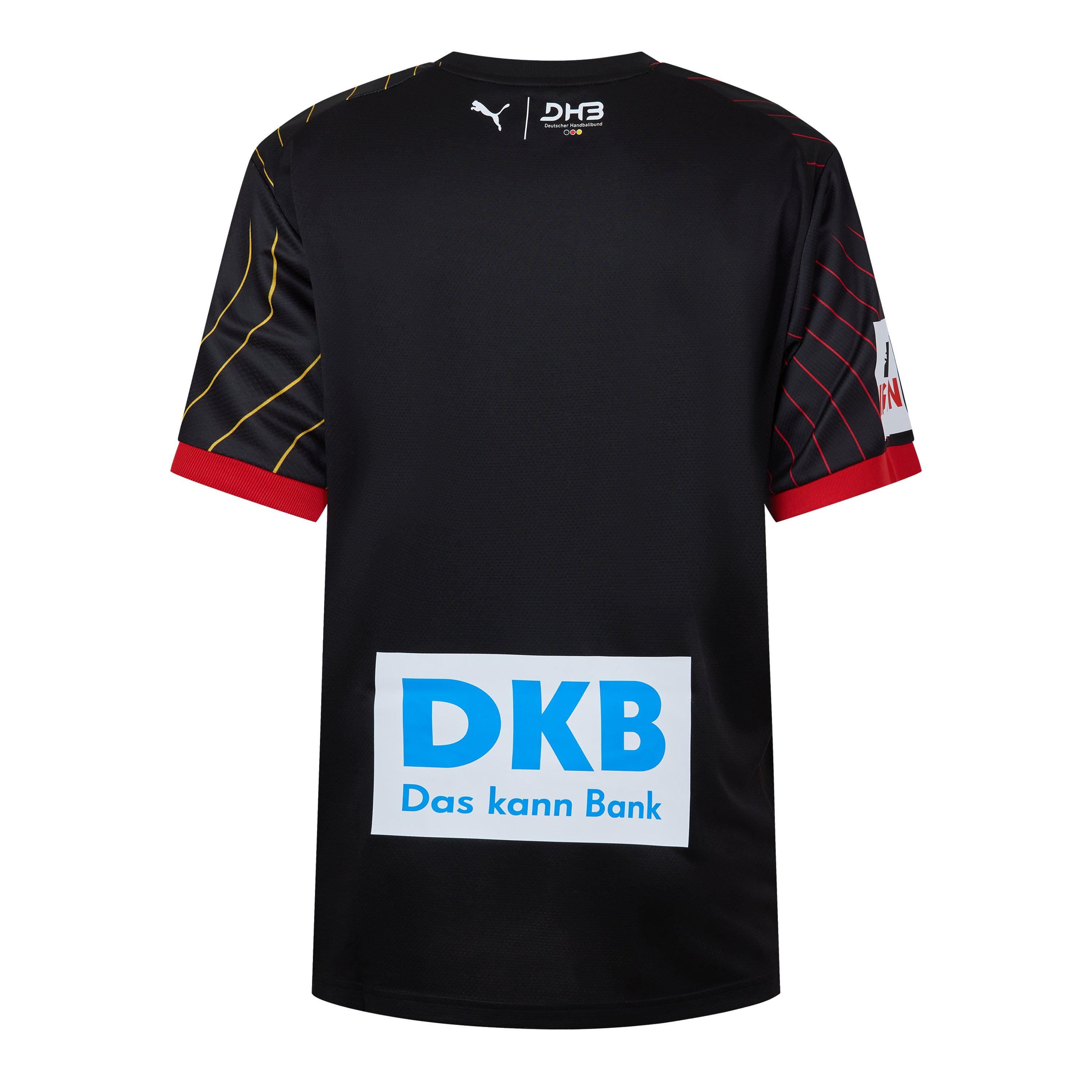 Schwarz/Rot - Puma - Men's DHB Away Jersey Short Sleeve Performance T-Shirt - 2