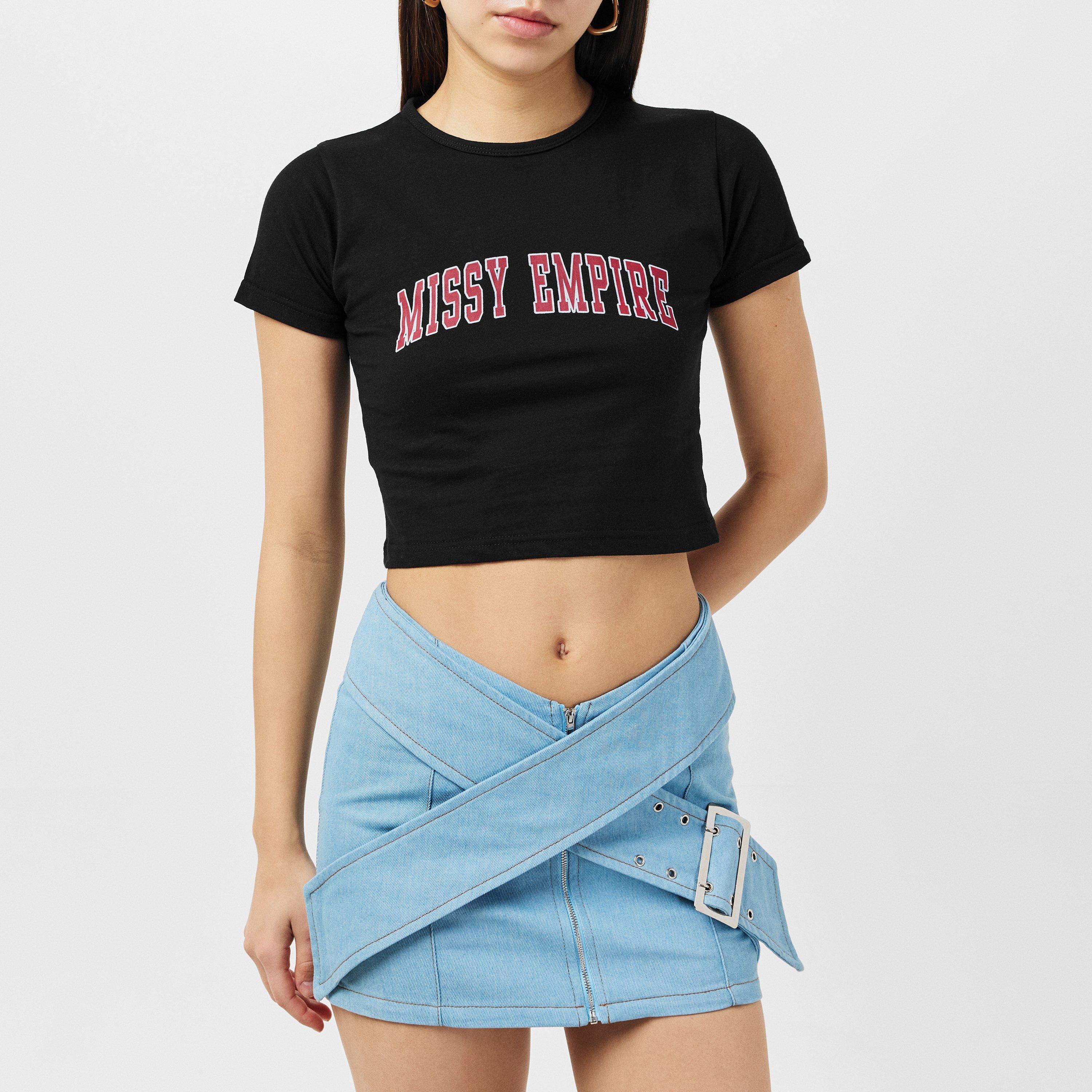 Sort - Missy Empire - Baby Tee Womens - 3