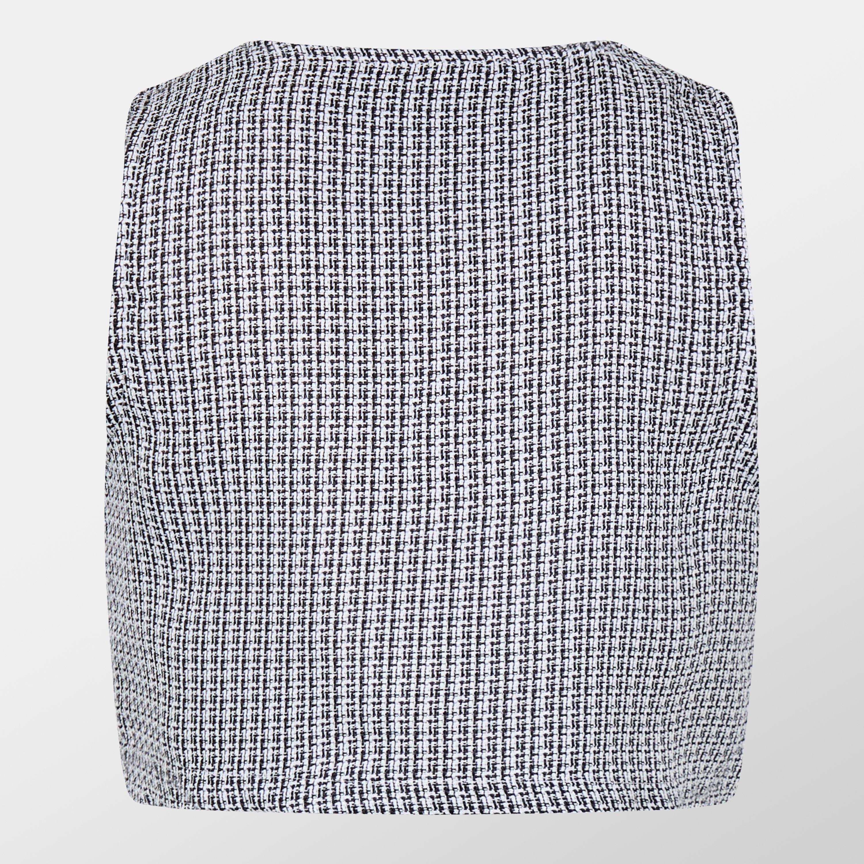 Nero - Missy Empire - Boucle Crop Top - 2